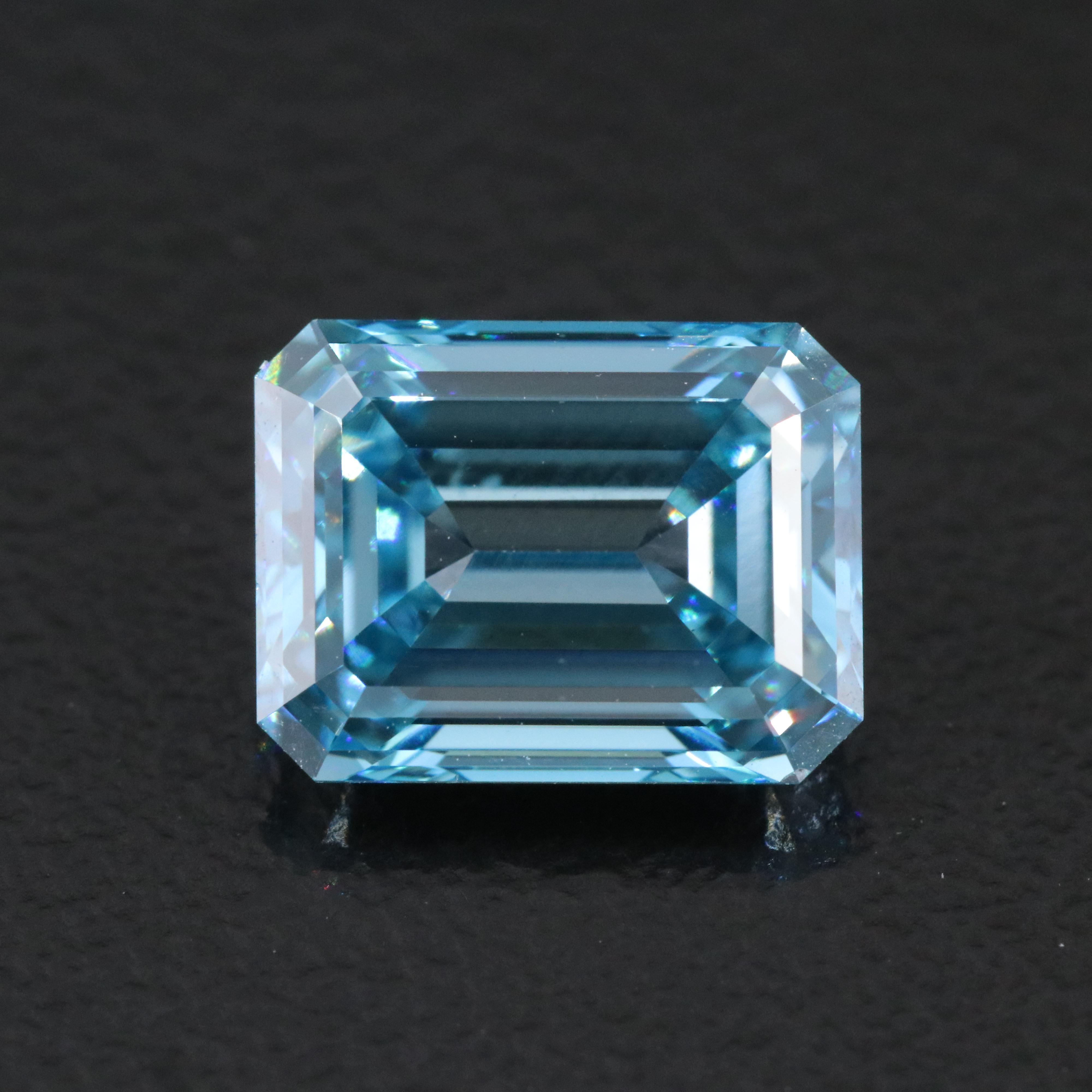 Loose 2.57 CT Fancy Blue Lab Grown Diamond