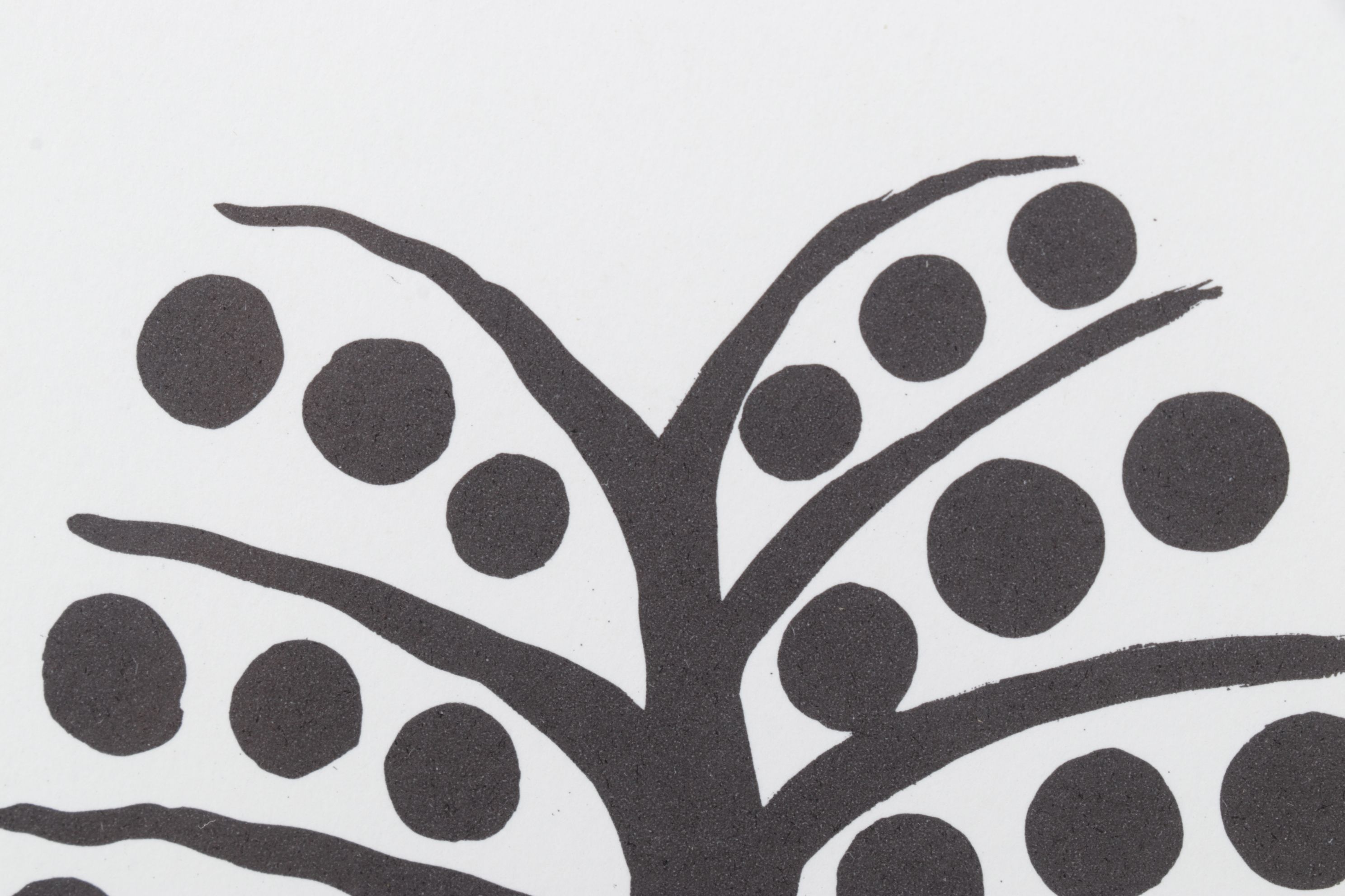 Alexander Calder Color Lithograph "Tree" for "Derrière le Miroir," 1971