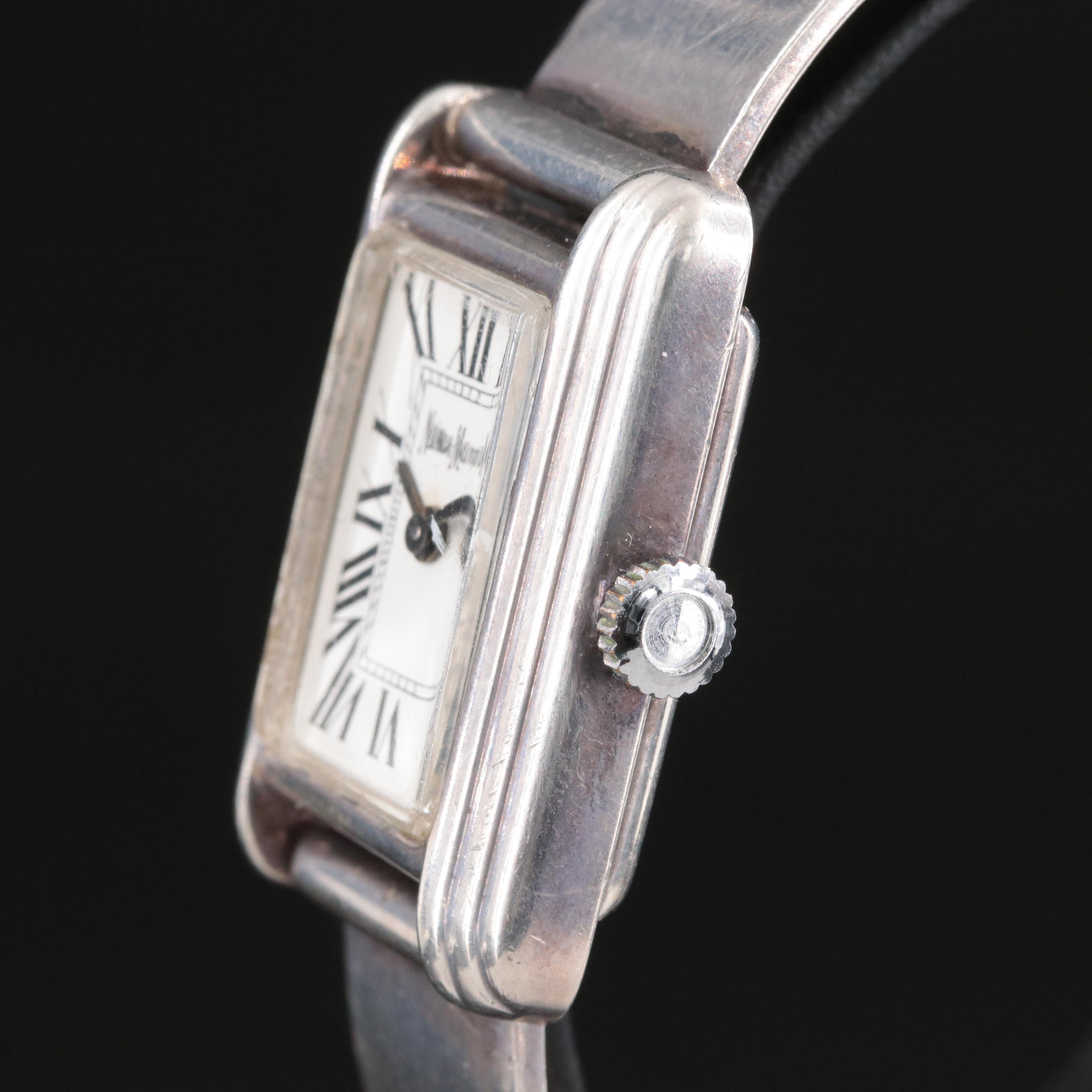 Neiman Marcus 800 Silver Watch