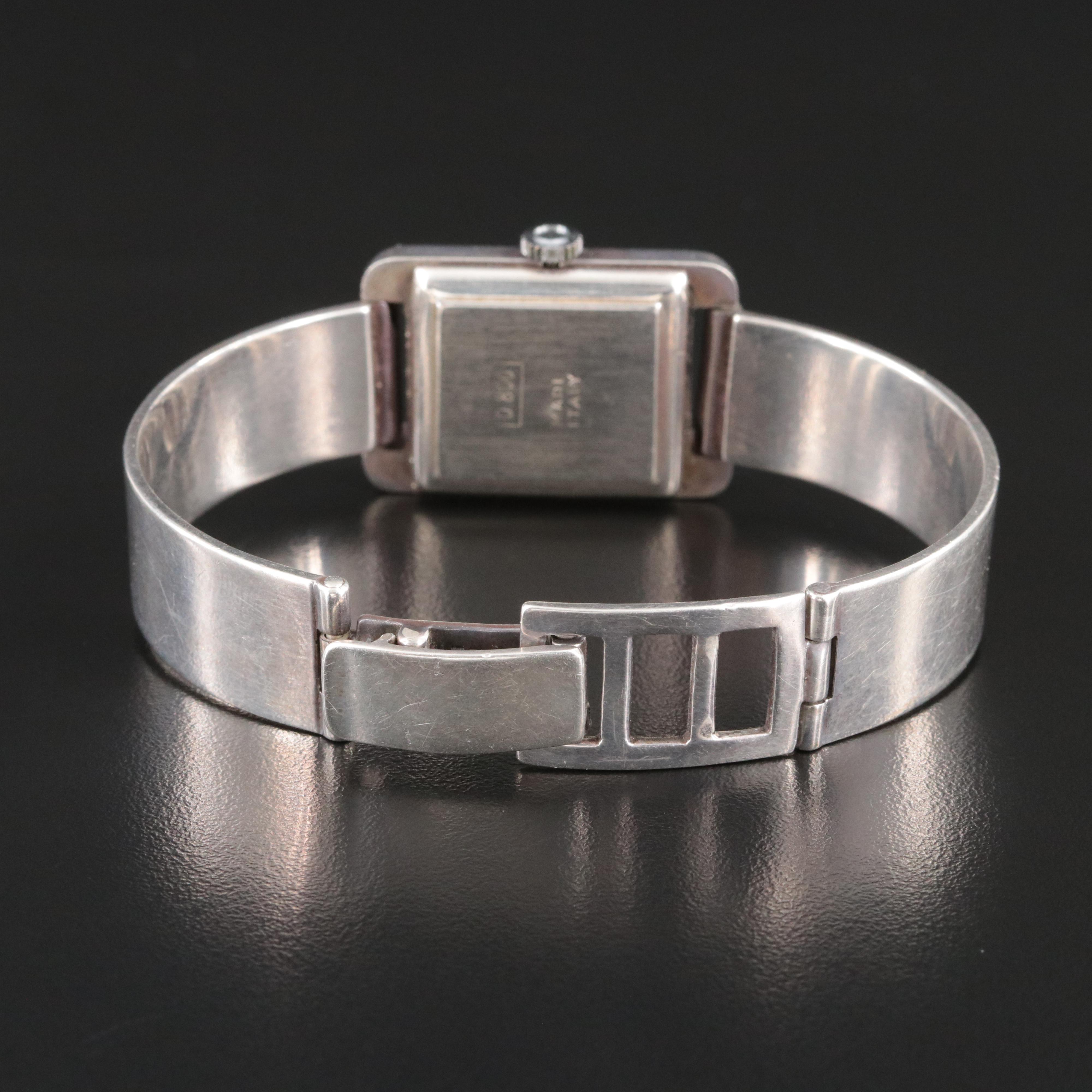 Neiman Marcus 800 Silver Watch