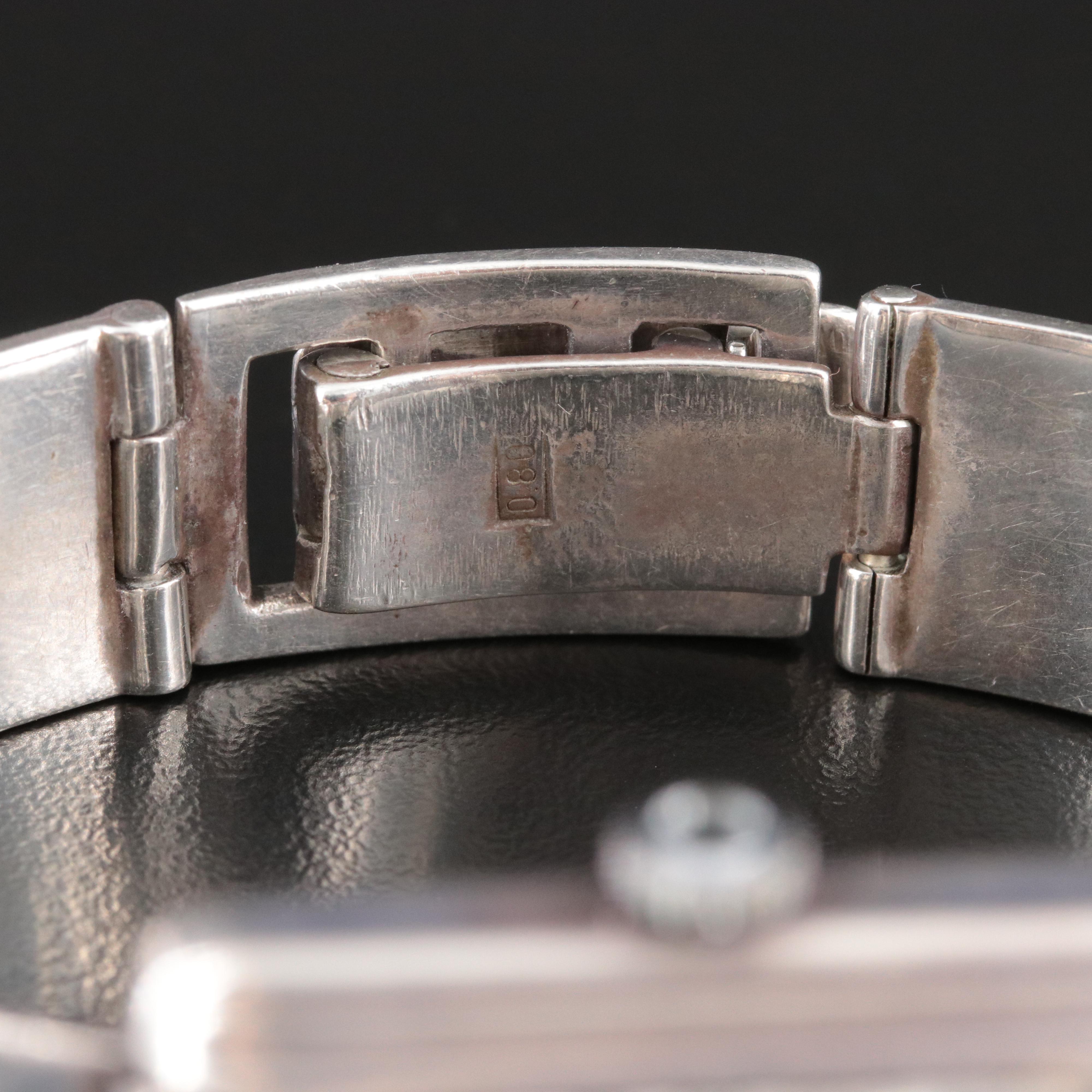 Neiman Marcus 800 Silver Watch