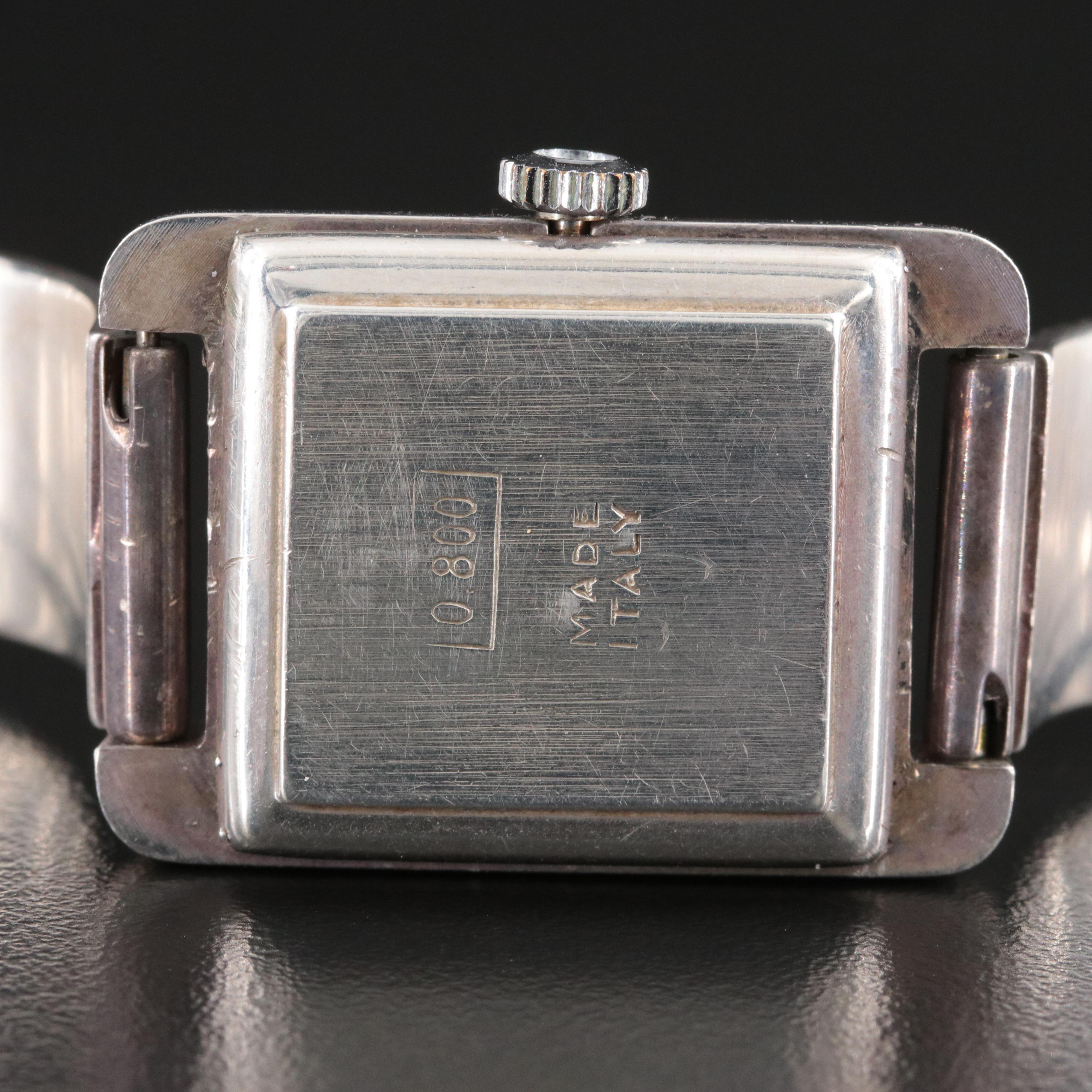 Neiman Marcus 800 Silver Watch