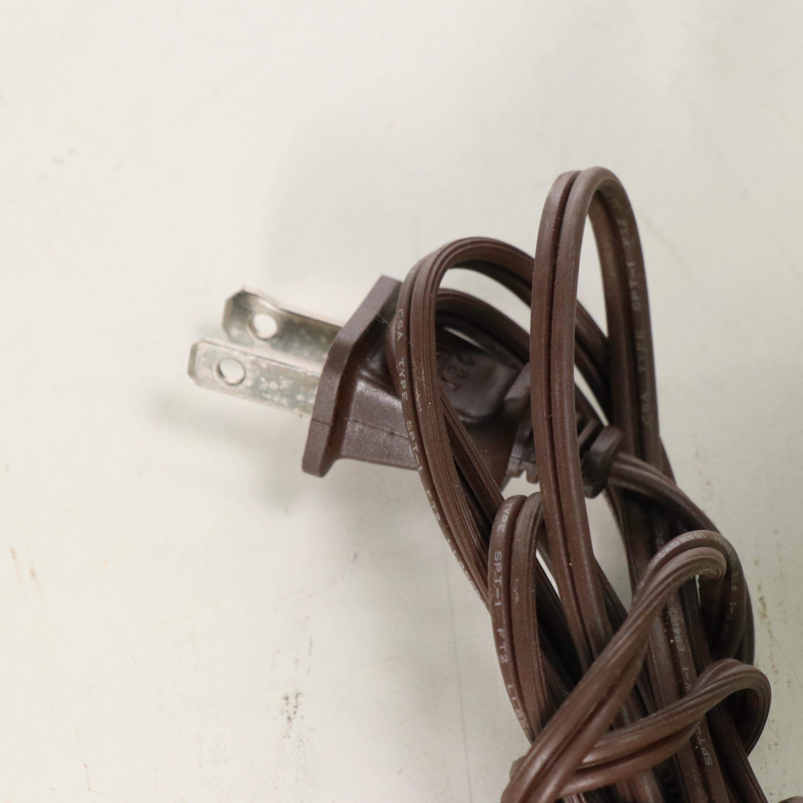 Georgia Dangel Hand-Painted Gone with the Wind Style Parlor Lamp