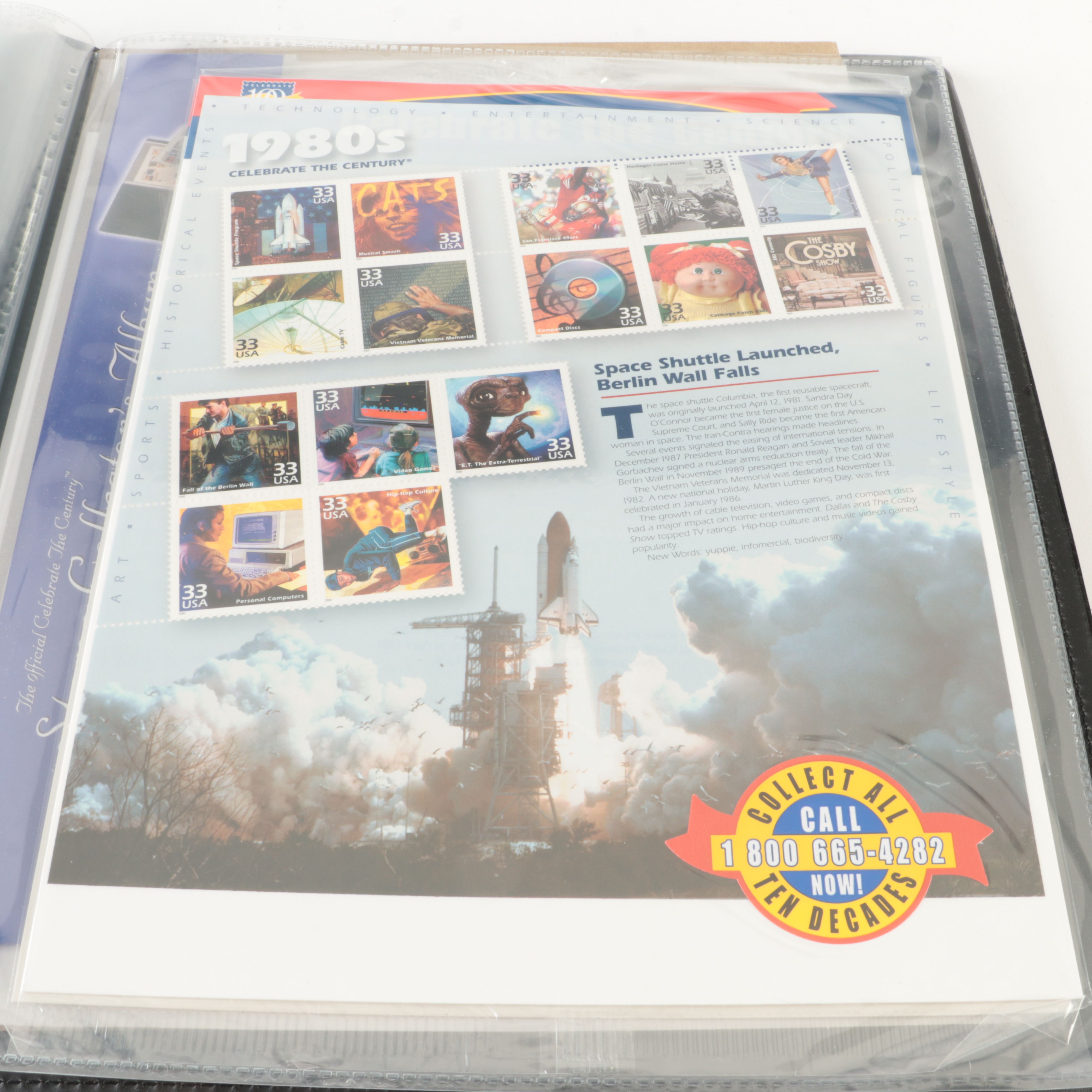 Four U.S. Postage Stamp Albums, Including First Day Panels and More