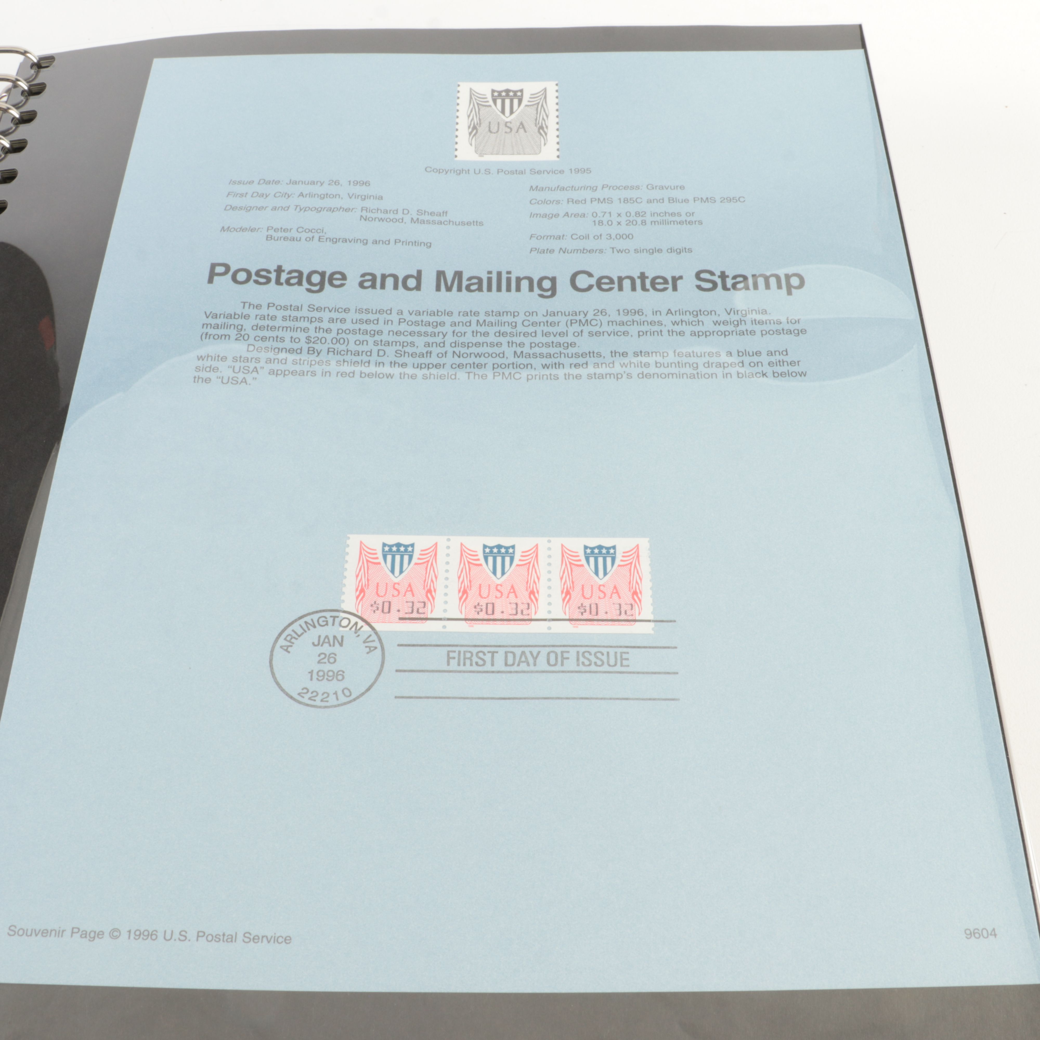 Four U.S. Postage Stamp Albums, Including First Day Panels and More