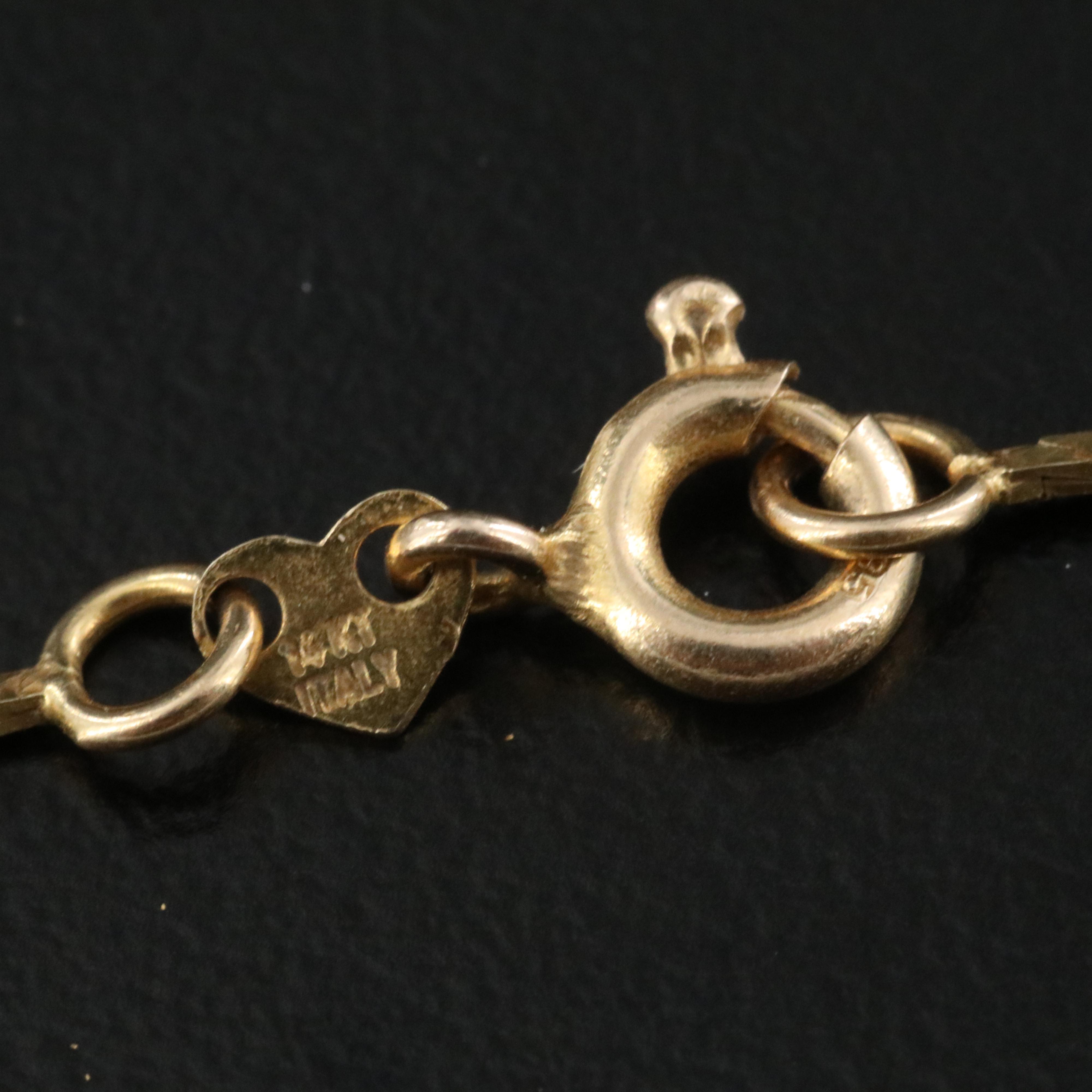 14K Cobra Chain Necklace