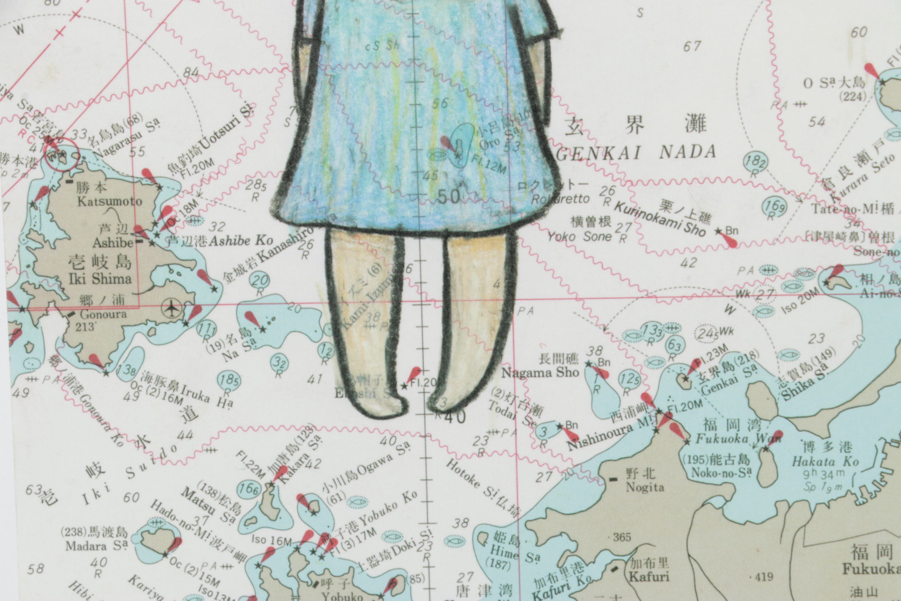 Yoshitomo Nara Offset Lithograph from "Drawing File," 2005