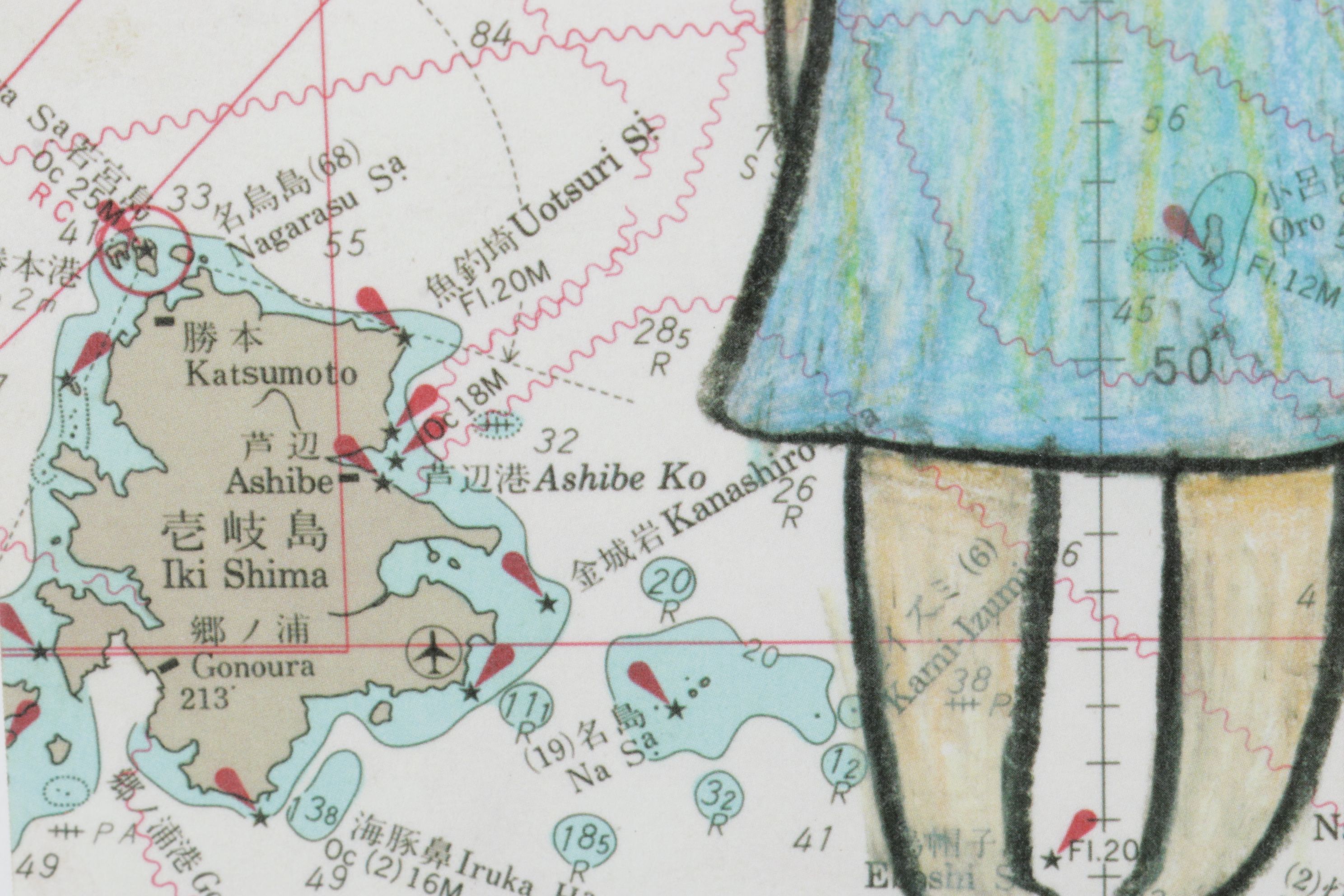 Yoshitomo Nara Offset Lithograph from "Drawing File," 2005