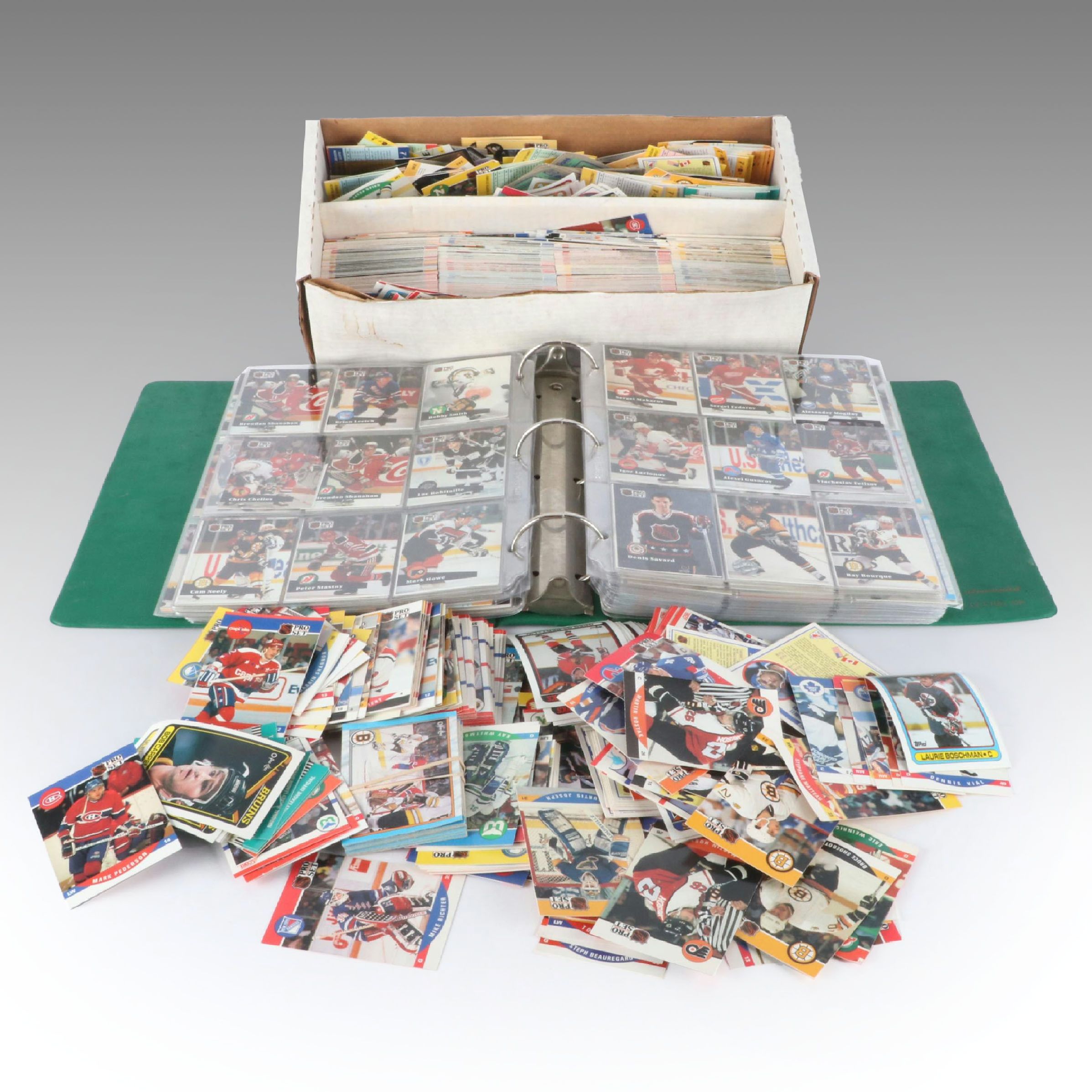 Group of Hockey Trading Cards, Late 80s to Early 90s