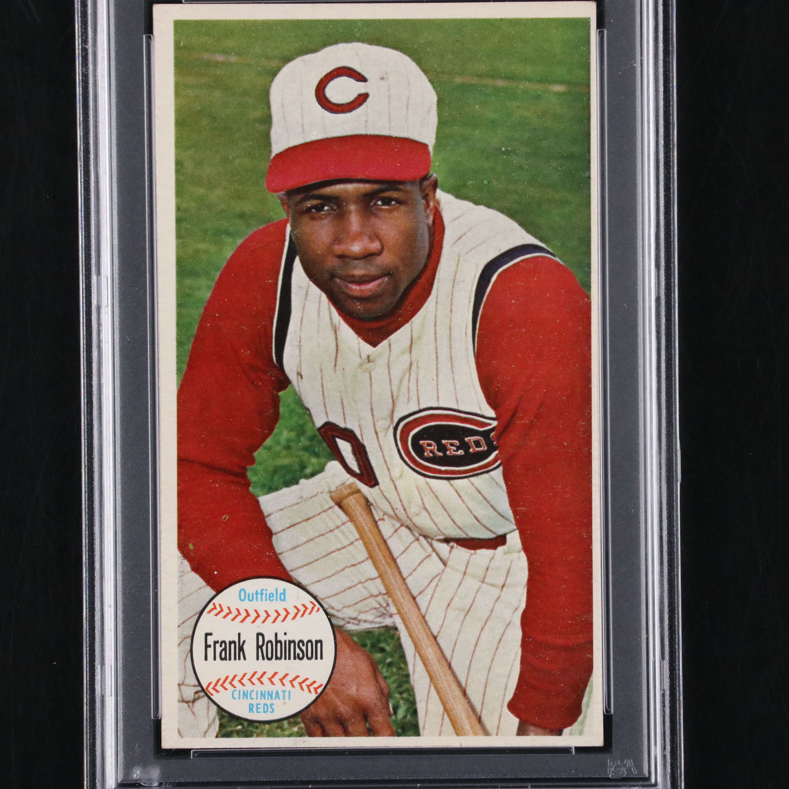 Vintage PSA Graded 1964 Topps Roberto Clemente and Frank Robinson Baseball Cards