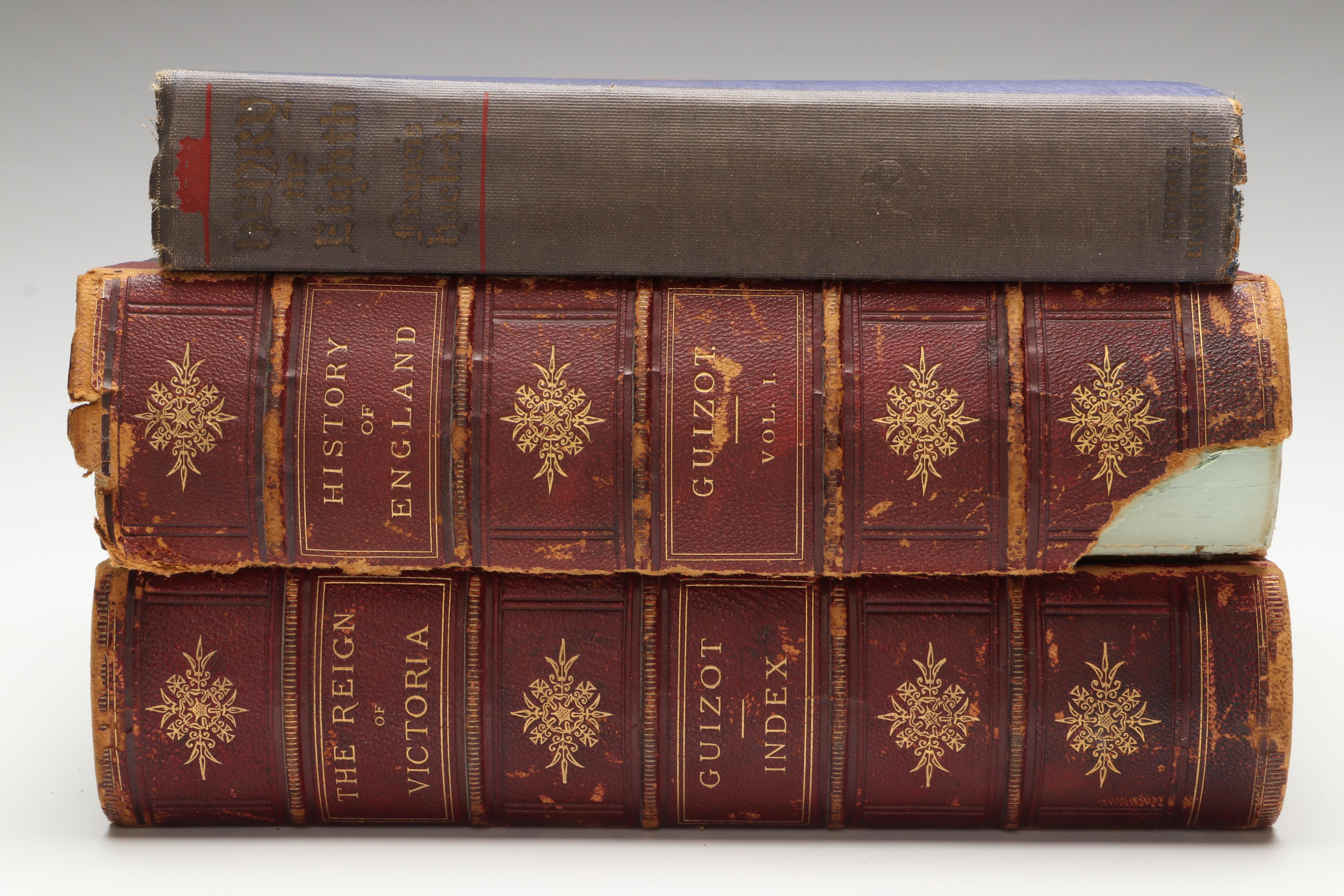 "A Popular History of England" and "Henry the Eighth" History Books