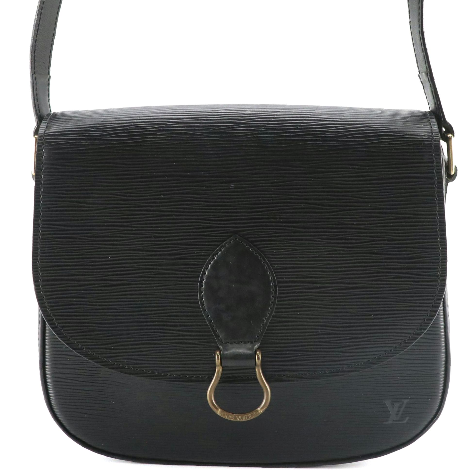 Louis Vuitton Saint Cloud GM in Noir Epi Leather