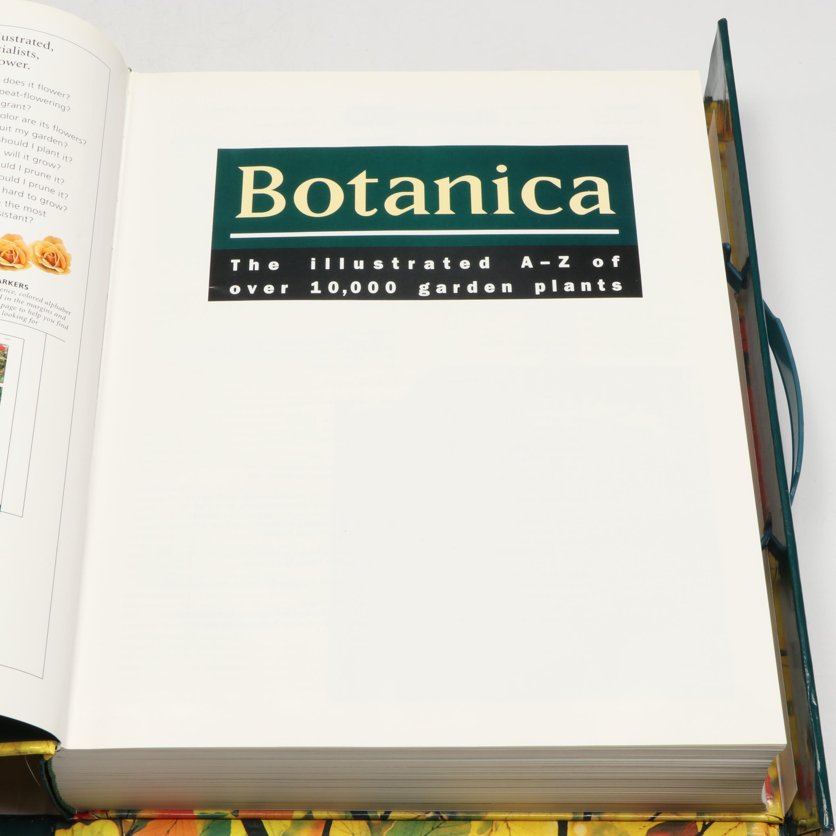 Third Edition "Botanica" by Geoff Burnie et al. and More Gardening Books