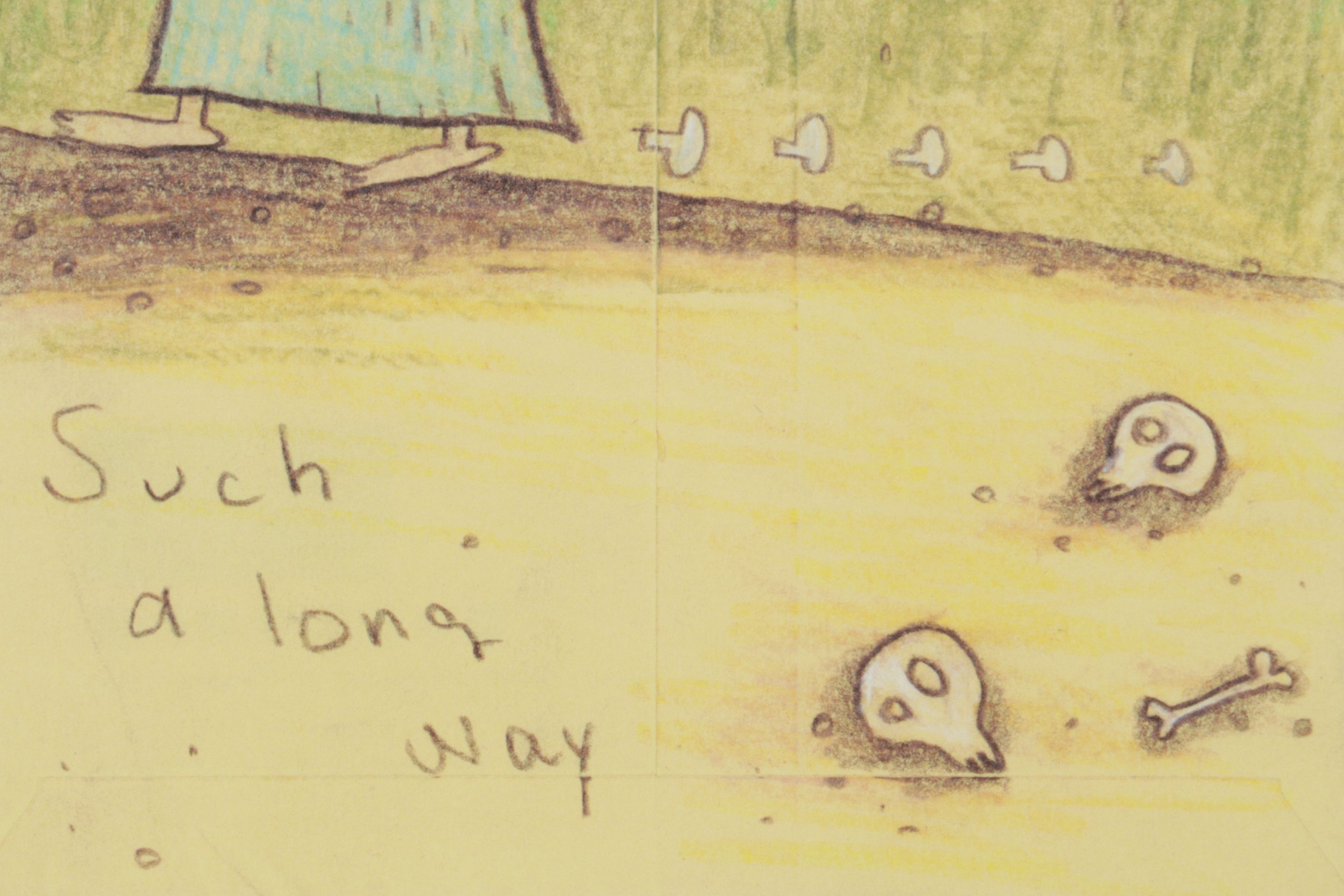 Yoshitomo Nara Offset Lithograph from "Drawing File," 2005