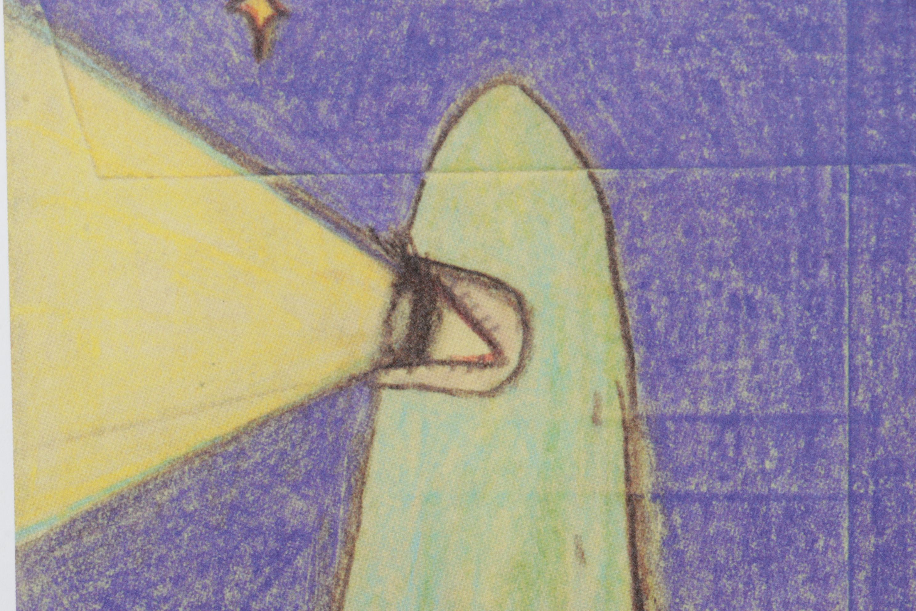 Yoshitomo Nara Offset Lithograph from "Drawing File," 2005