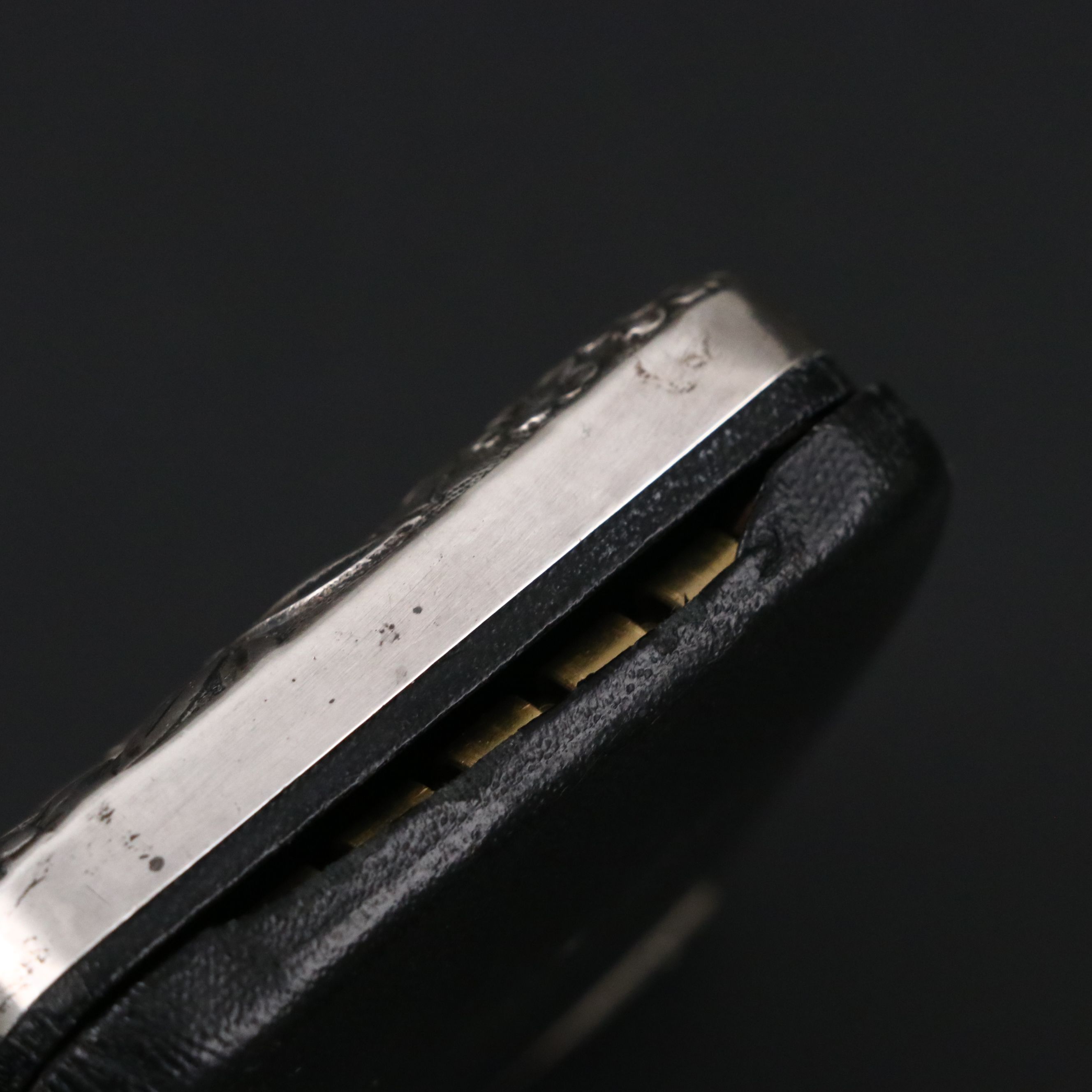 Gorham Sterling Silver Floral Repoussé Key Case, Early 20th Century