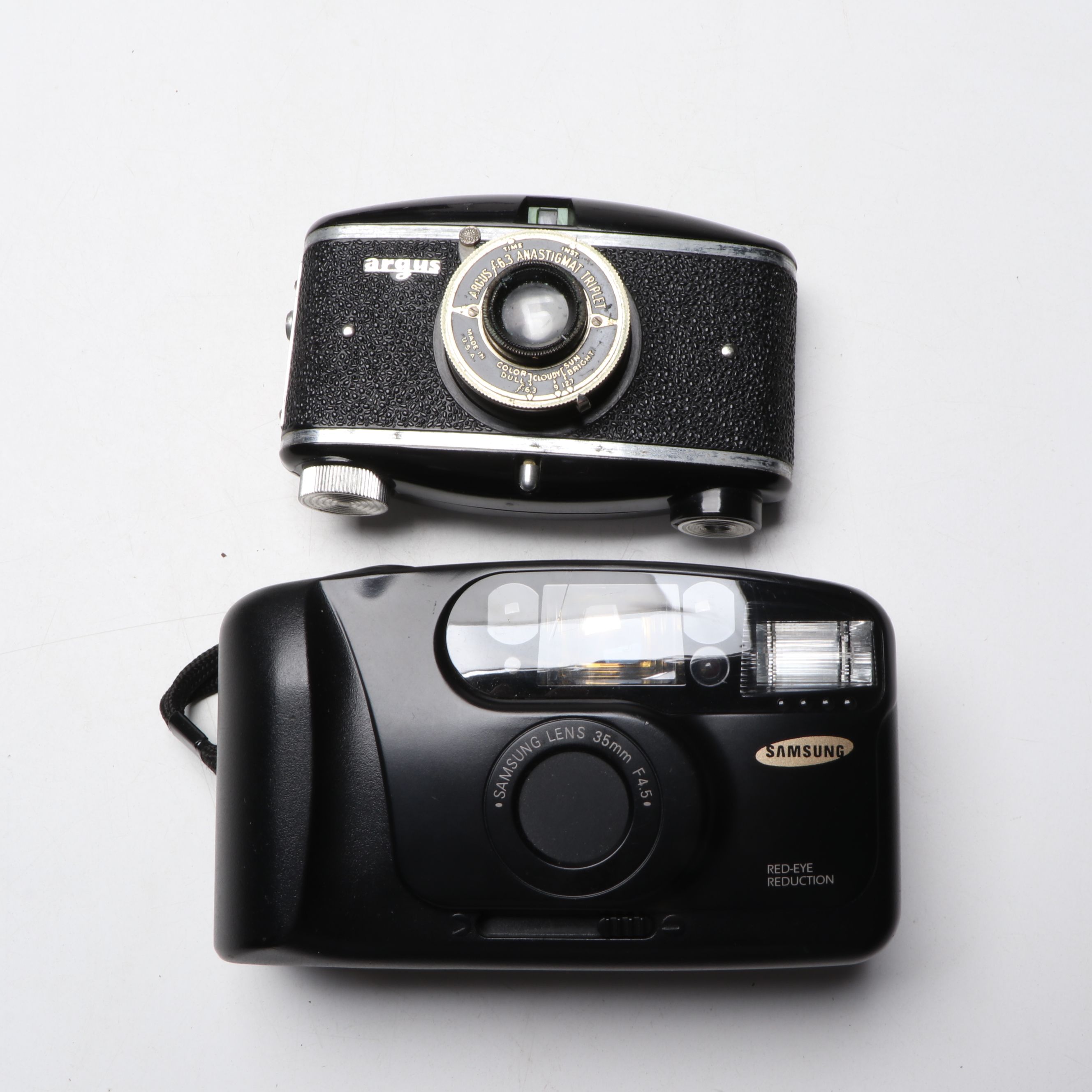 Brownie Reflex Synchro Model Camera and More Vintage Cameras with Accessories