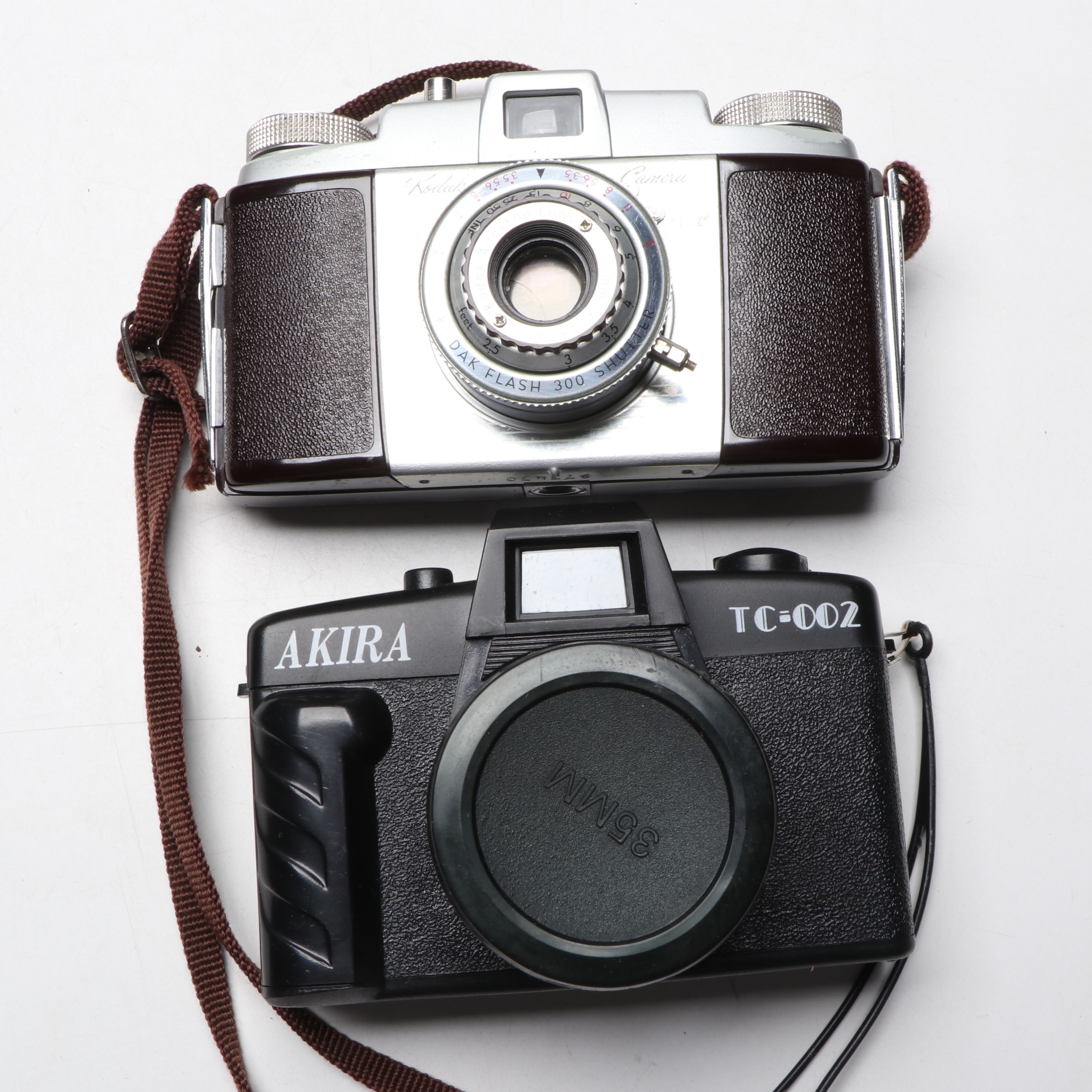 Brownie Reflex Synchro Model Camera and More Vintage Cameras with Accessories