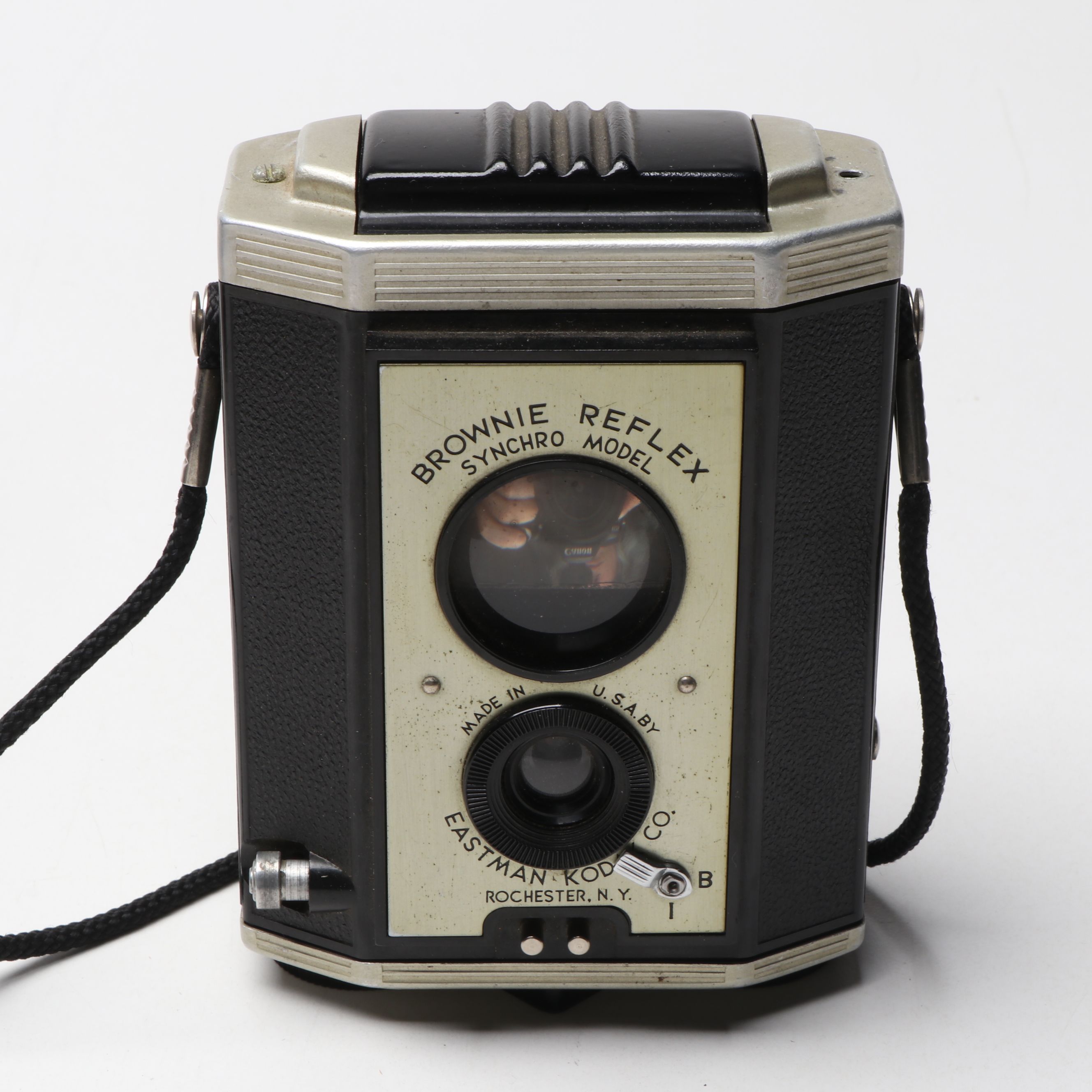 Brownie Reflex Synchro Model Camera and More Vintage Cameras with Accessories
