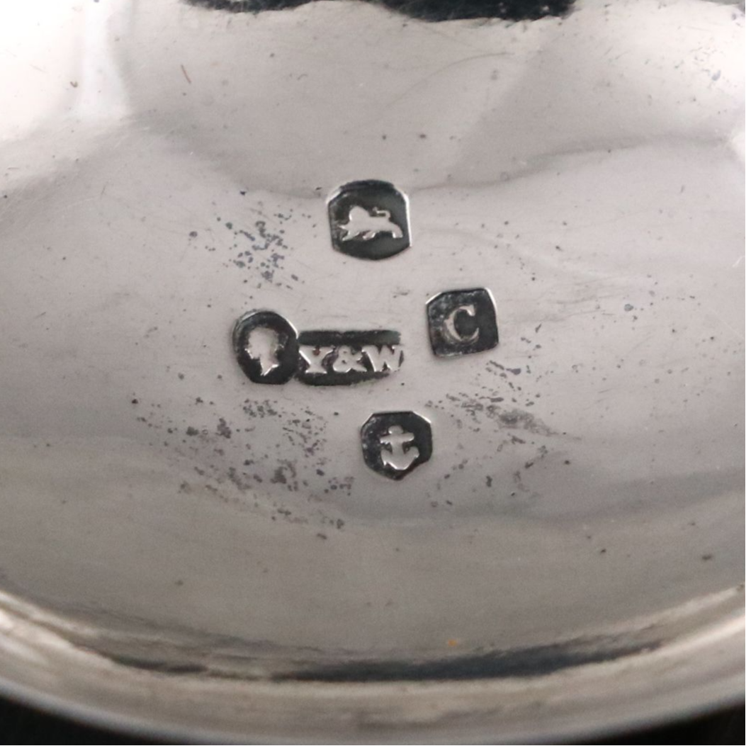 Antique Yapp & Woodward Sterling Silver Ladles with Baleen Handles, 1851