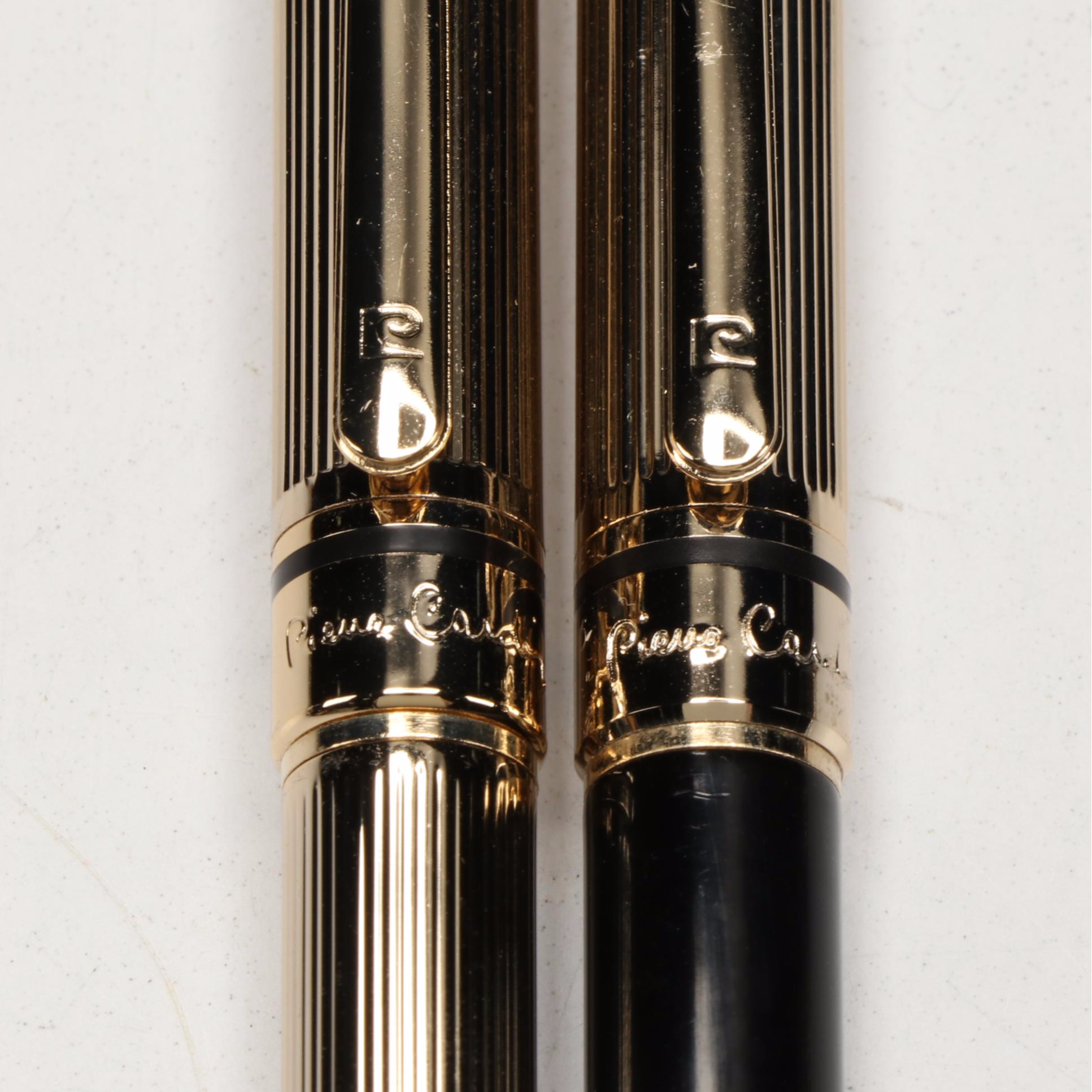Parker, Pierre Cardin and Parker Chrome with Gold Plate Pen and Pencil Sets