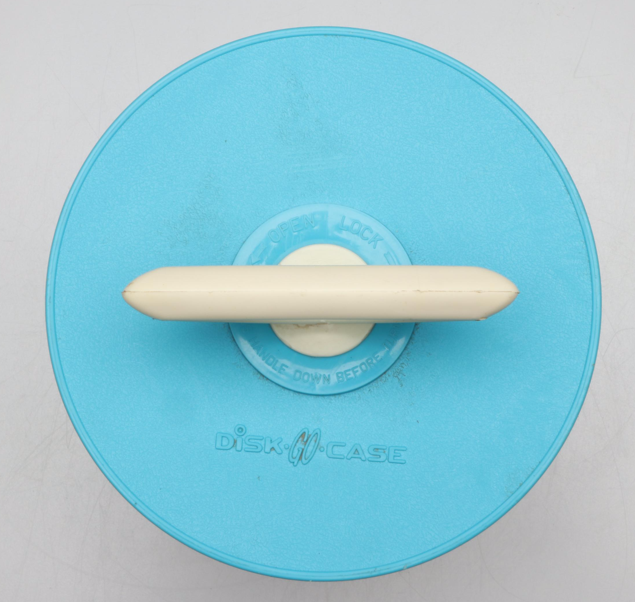 Joan Baez, Stevie Wonder and More 7" Records in Disk-Go-Case Carrying Case