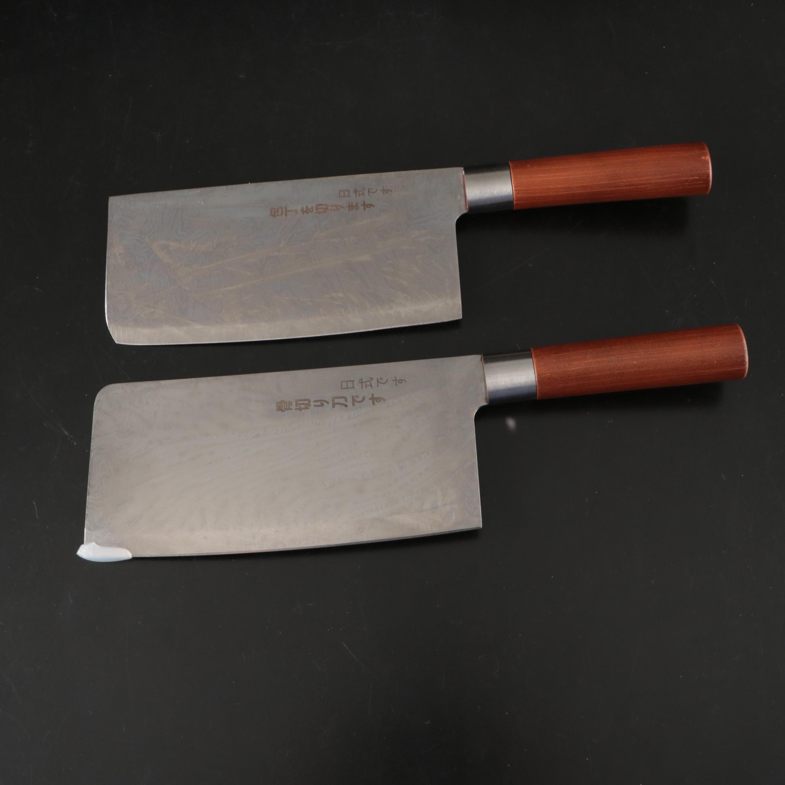 Rogers & Bro. Silver Plate Flatware with Wood Handled Knives