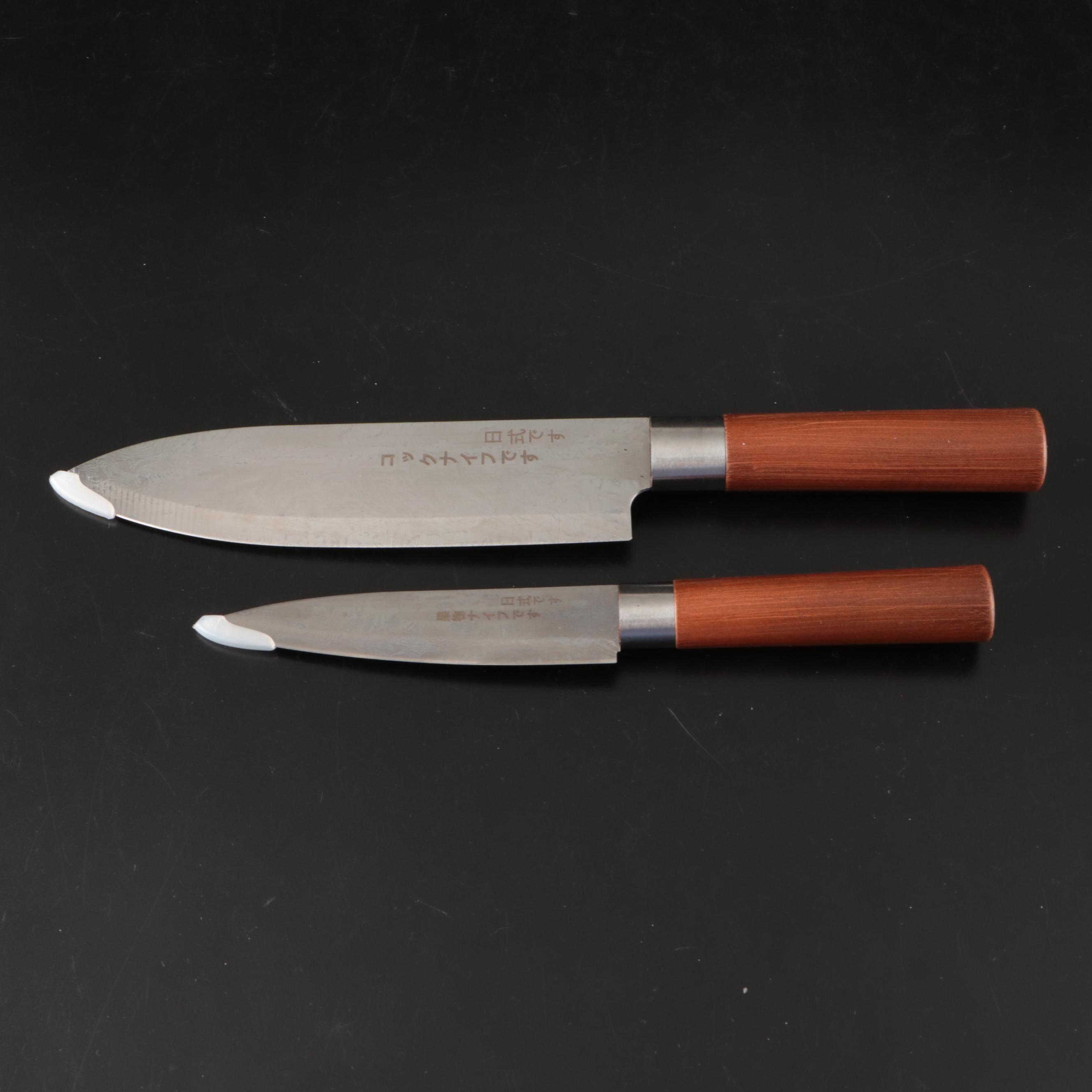 Rogers & Bro. Silver Plate Flatware with Wood Handled Knives