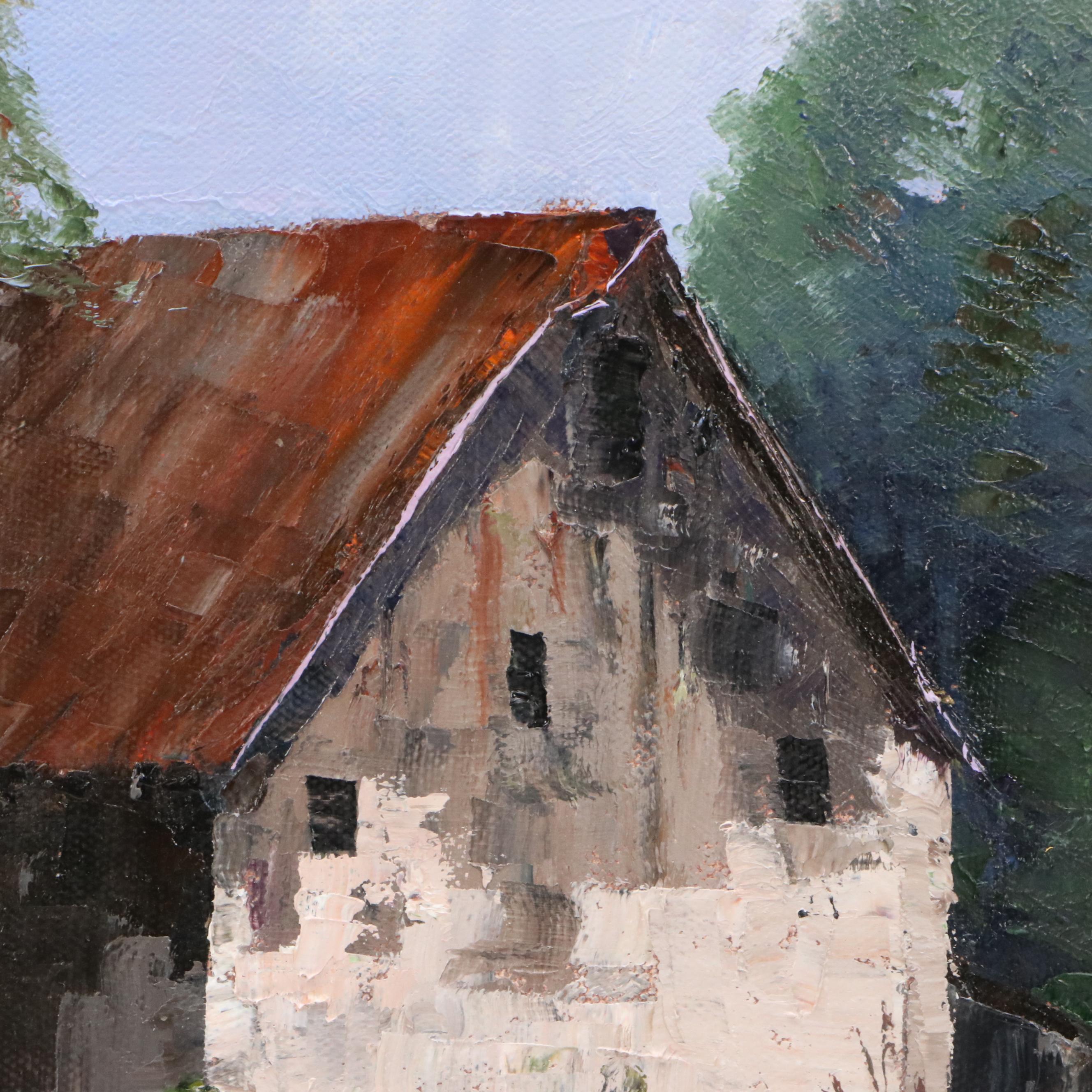 James Baldoumas Oil Painting "Homestead," 2025