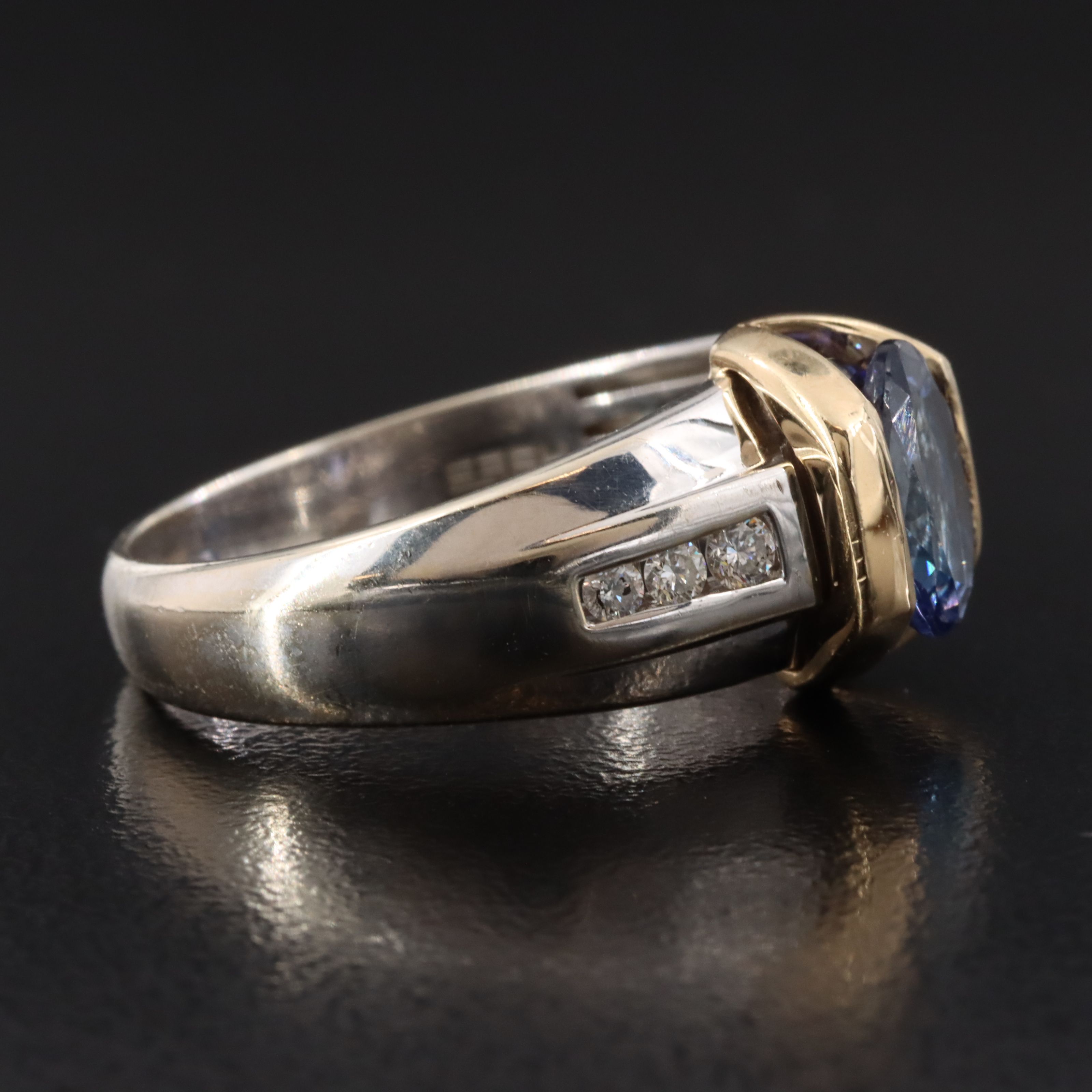 EFFY 14K Tanzanite and Diamond Ring