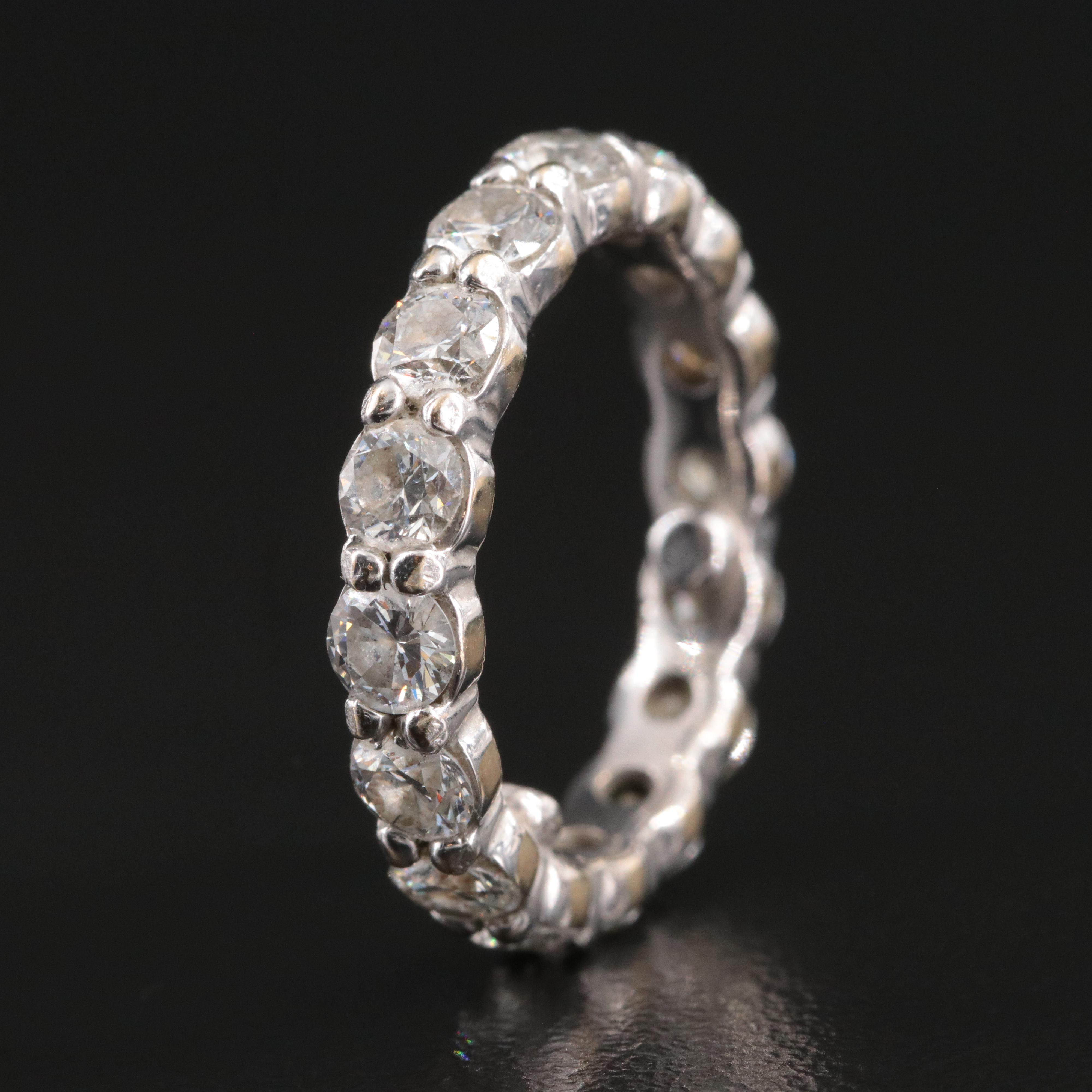 18K 2.01 CTW Diamond Eternity Band