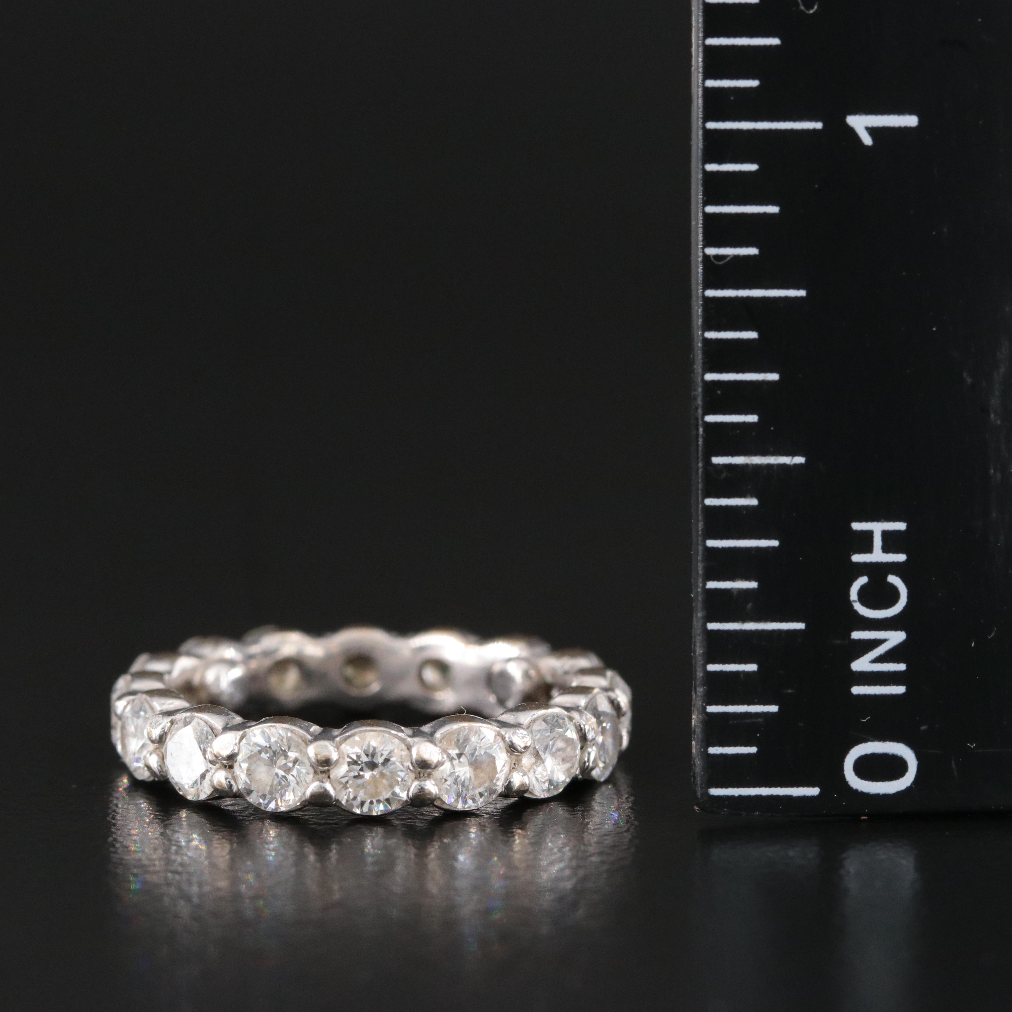 18K 2.01 CTW Diamond Eternity Band