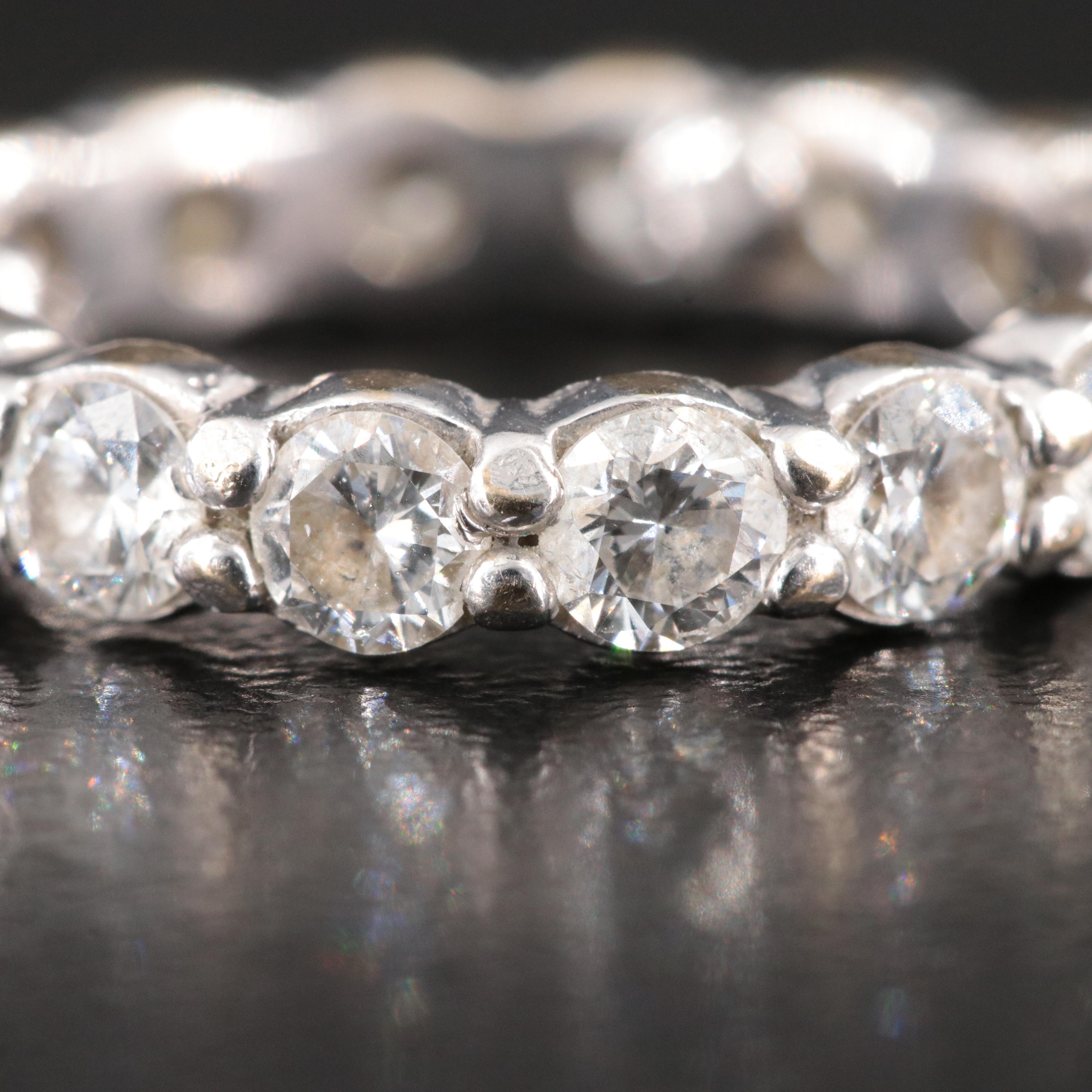 18K 2.01 CTW Diamond Eternity Band