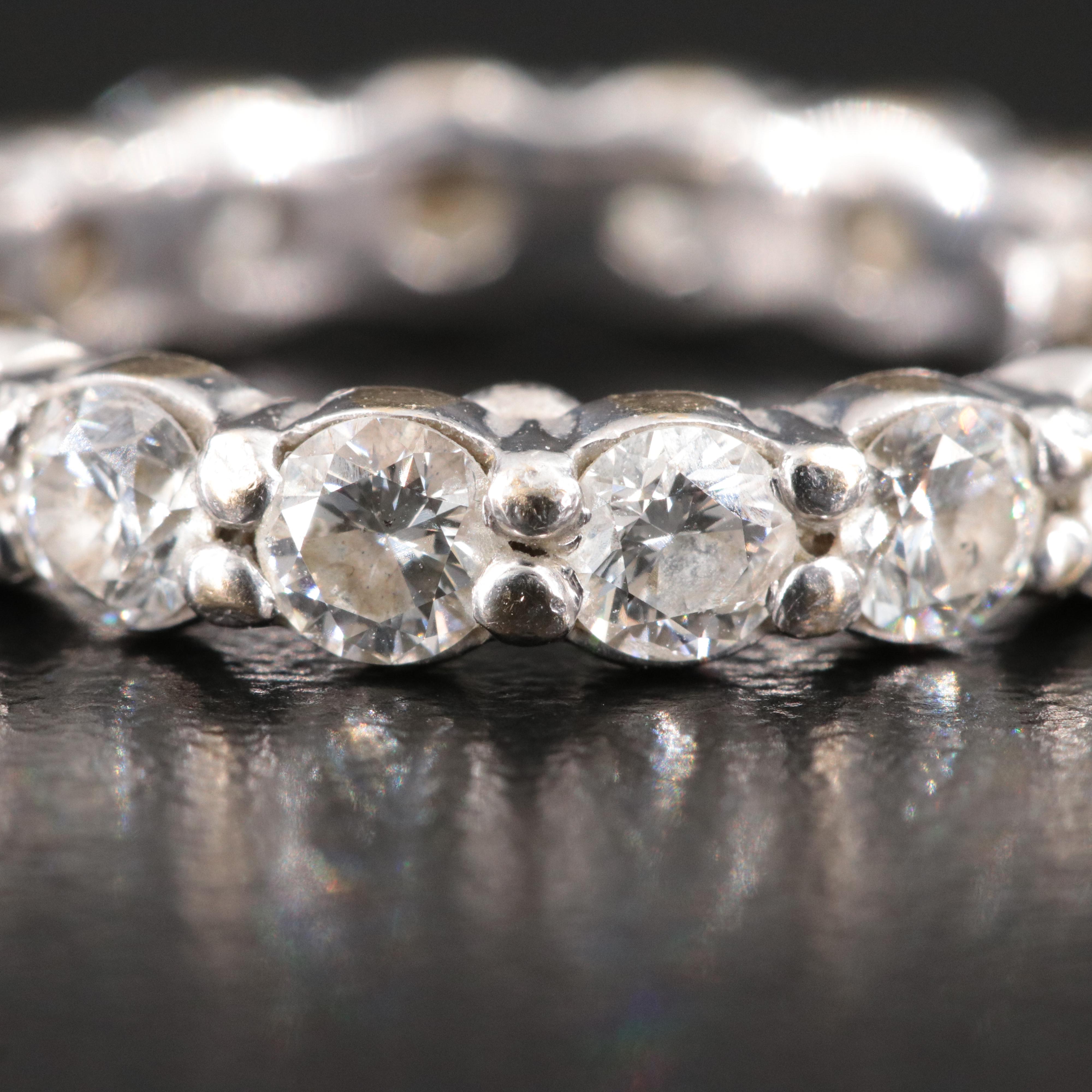 18K 2.01 CTW Diamond Eternity Band