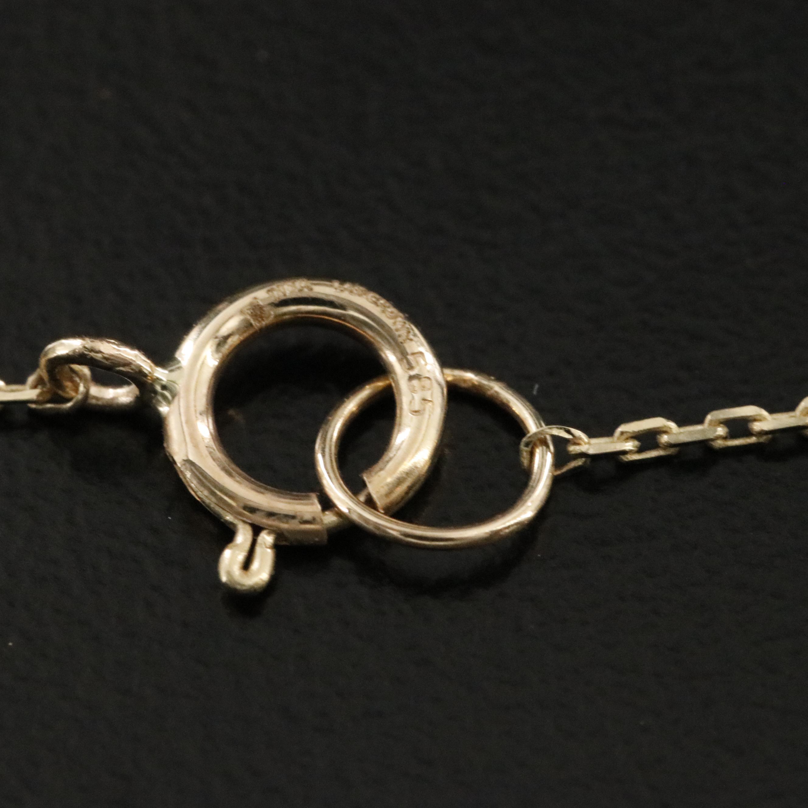 14K 2.03 CTW Lab Grown Diamond Pendant Necklace with Online GIA Report