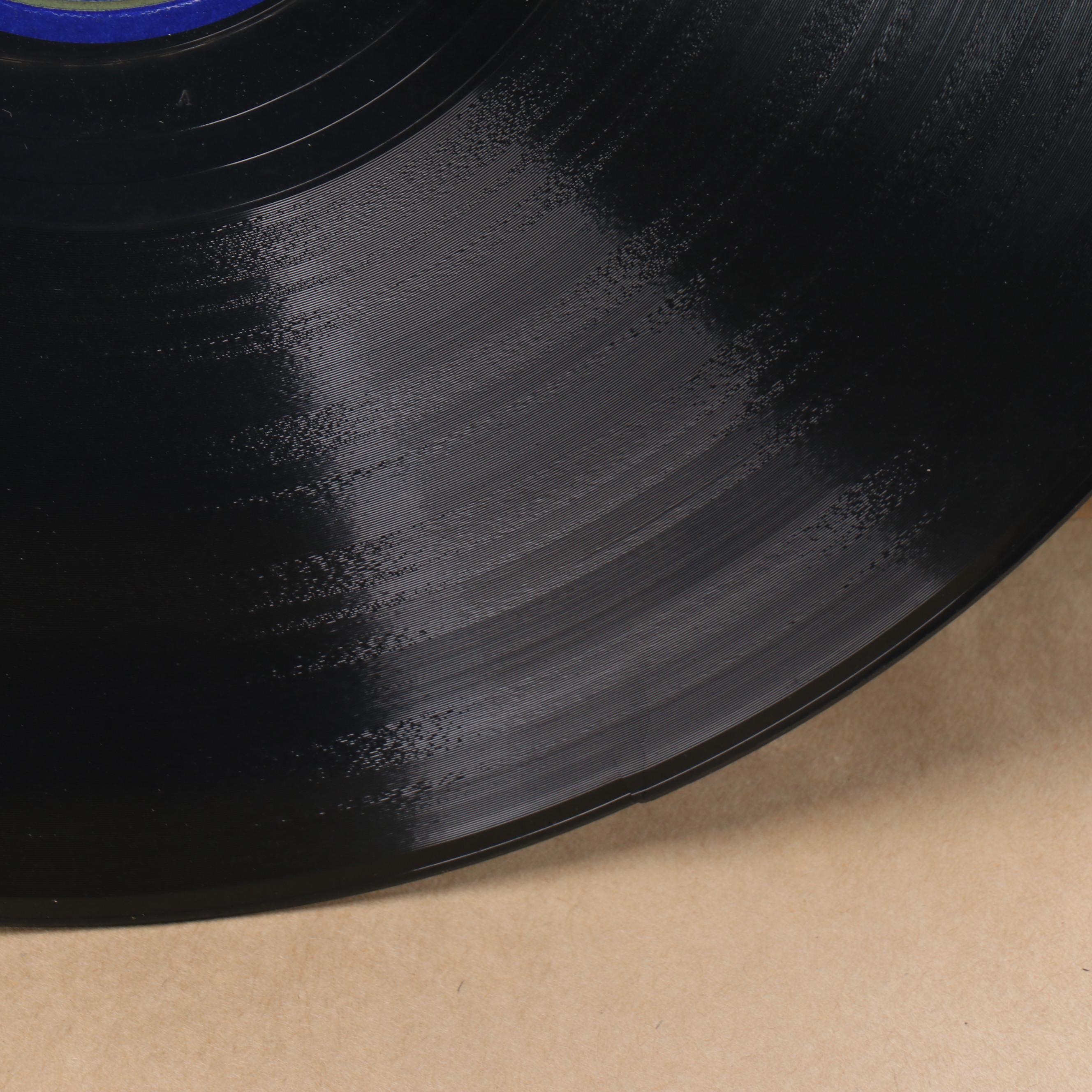 Kimball Walnut Cabinet Phonograph with Vinyl Records, Early 20th Century