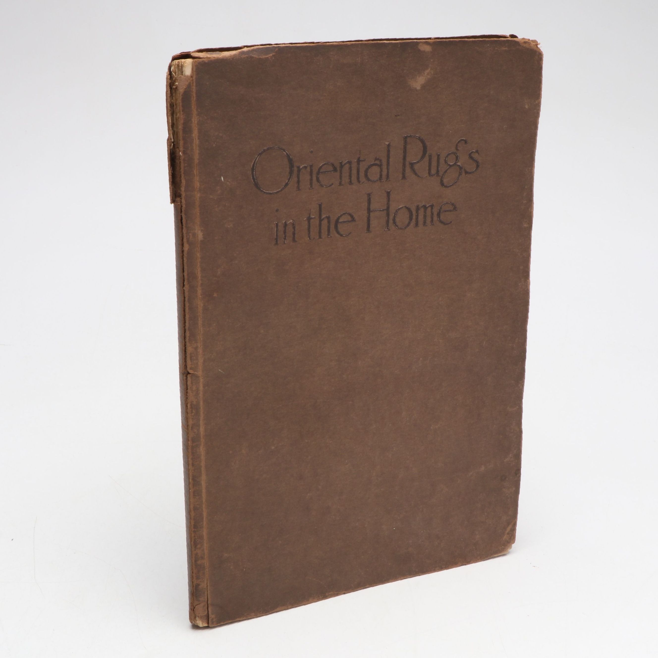 First Edition "Oriental Rugs in the Home" by Nahigian Brothers, 1913