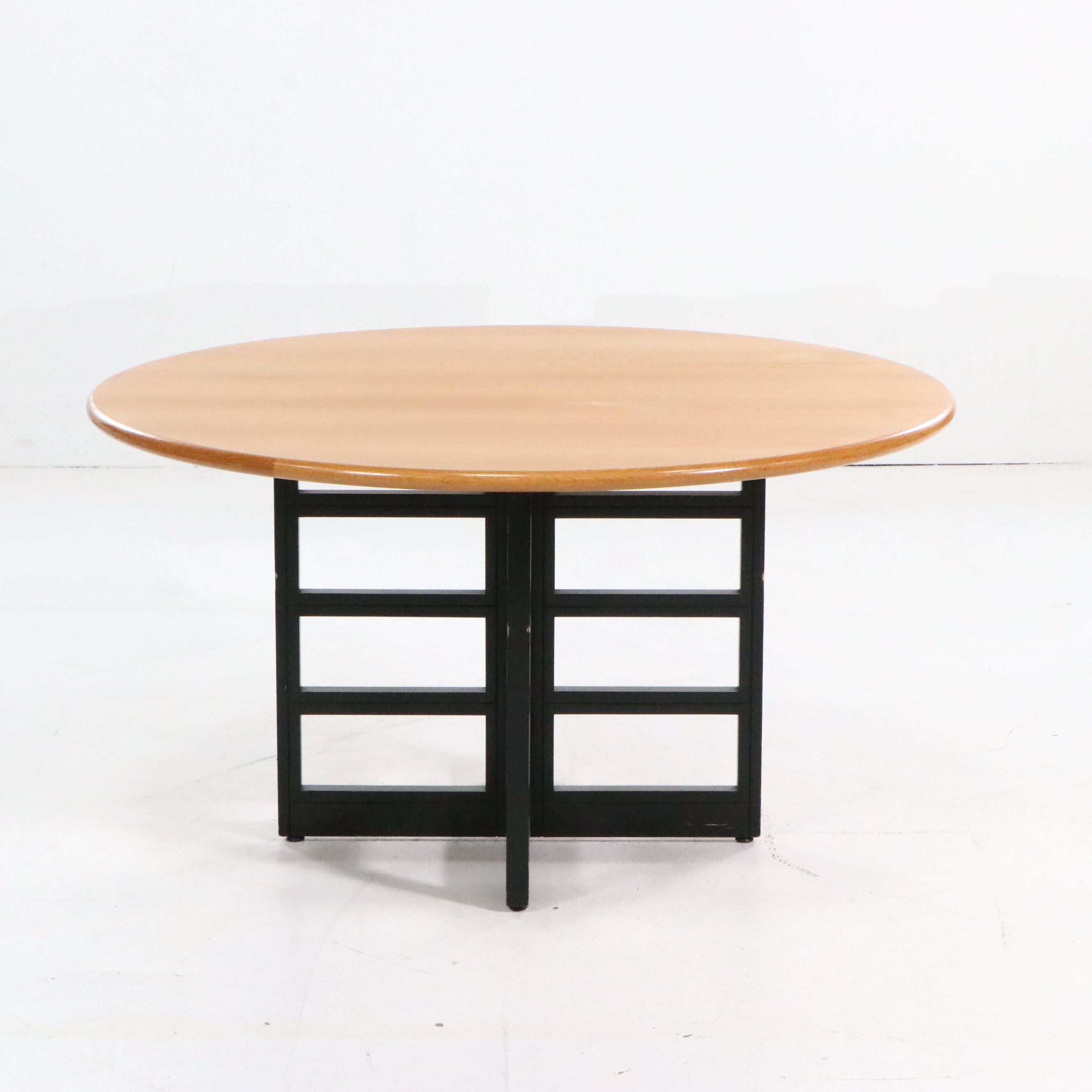 Contemporary Wood Dining Table with Oak Top