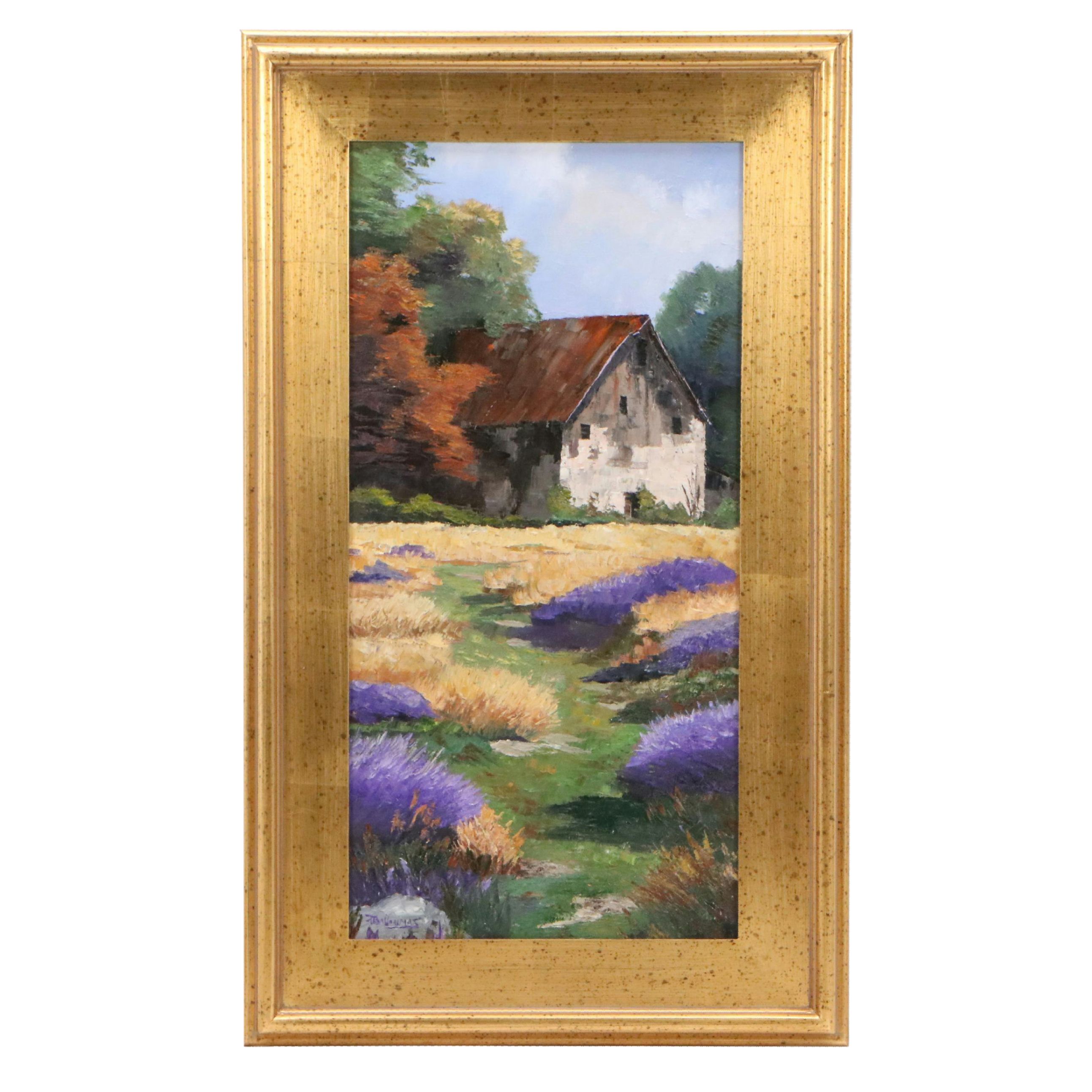 James Baldoumas Oil Painting "Homestead," 2025