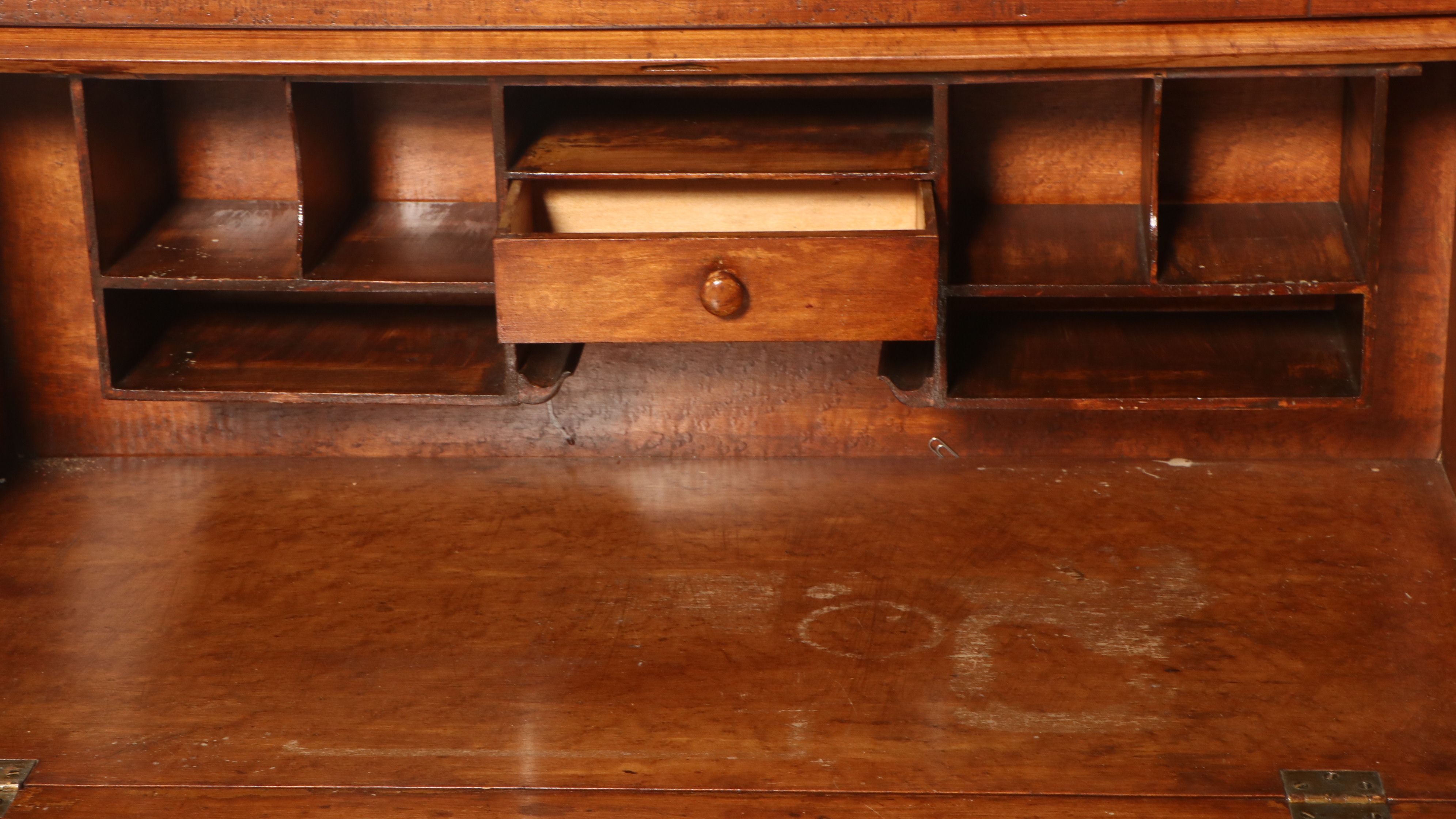 Classical Style Mahogany Slant Front Desk, Late 19th/Early 20th Century