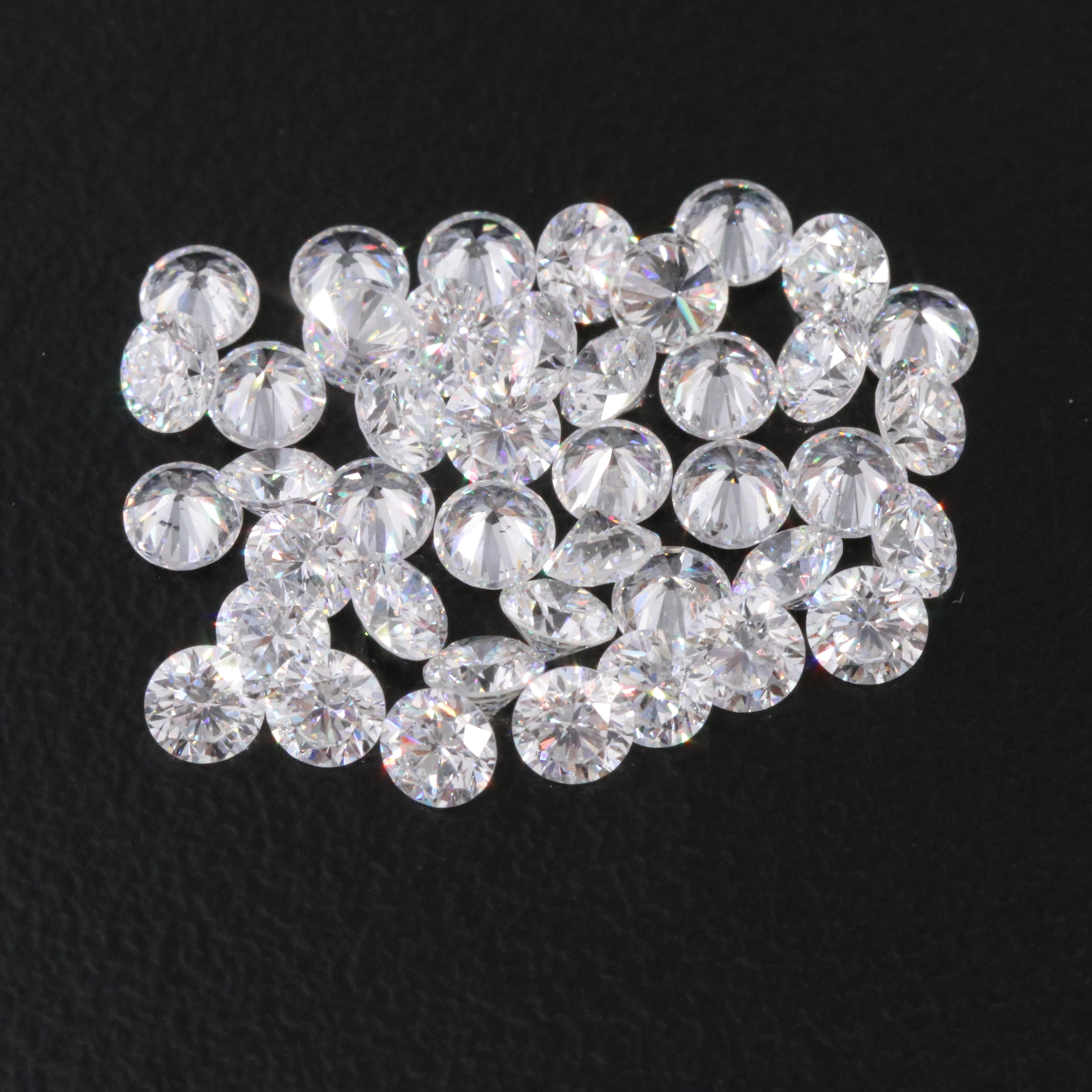 Loose 5.06 CTW Lab Grown Diamond Lot