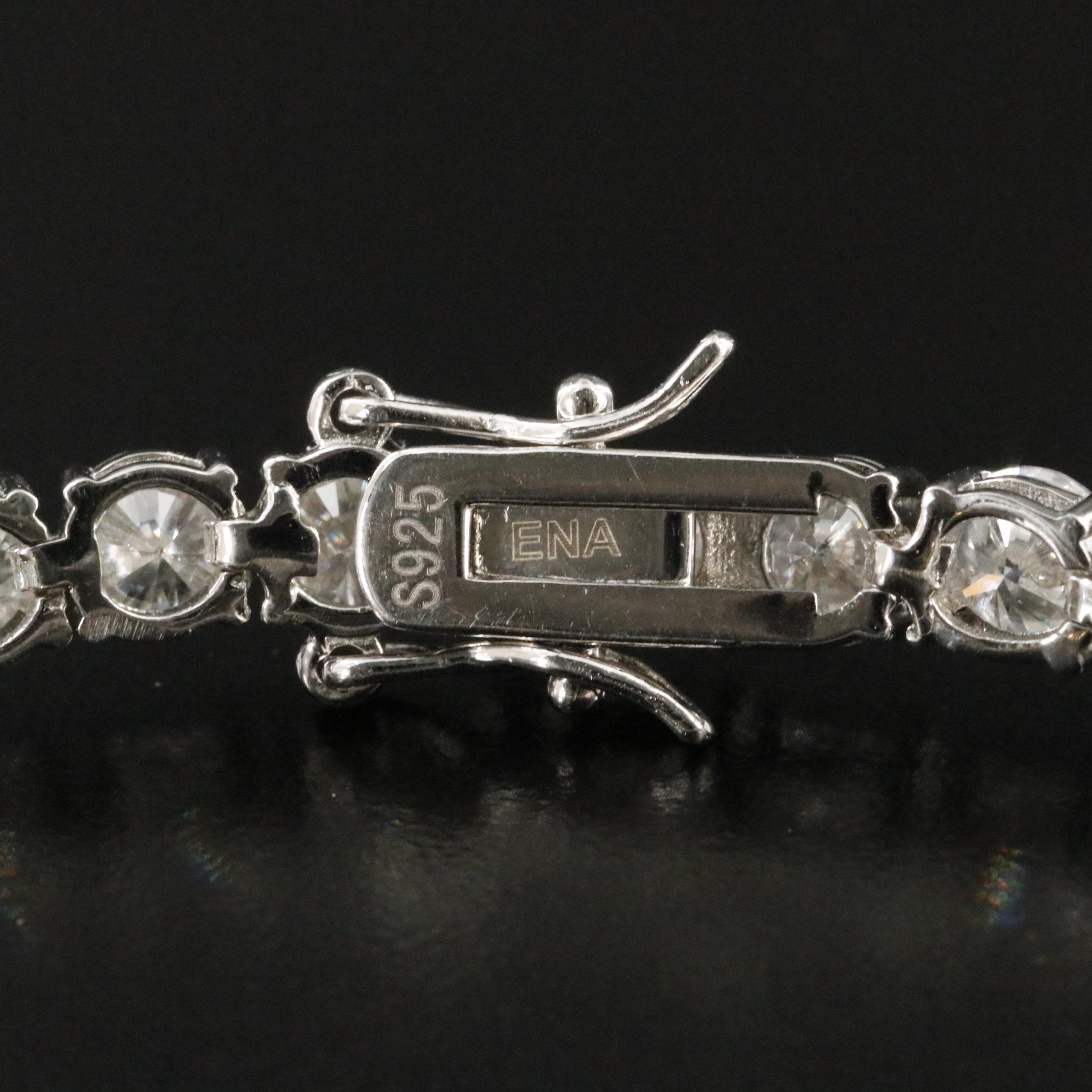 Sterling Moissanite Bracelet
