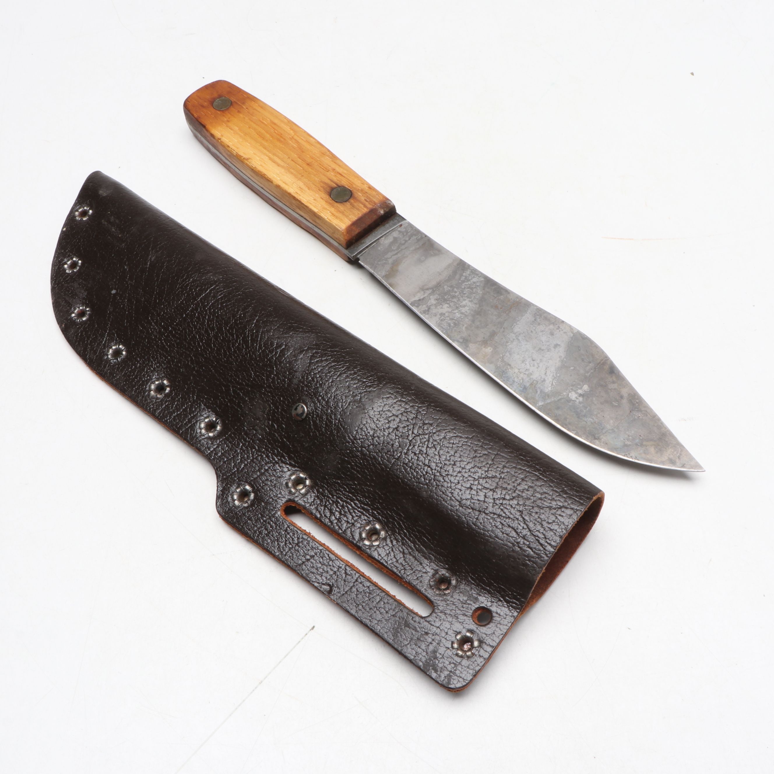 Browning Hatchet with Other Wood Handled Butcher Knives