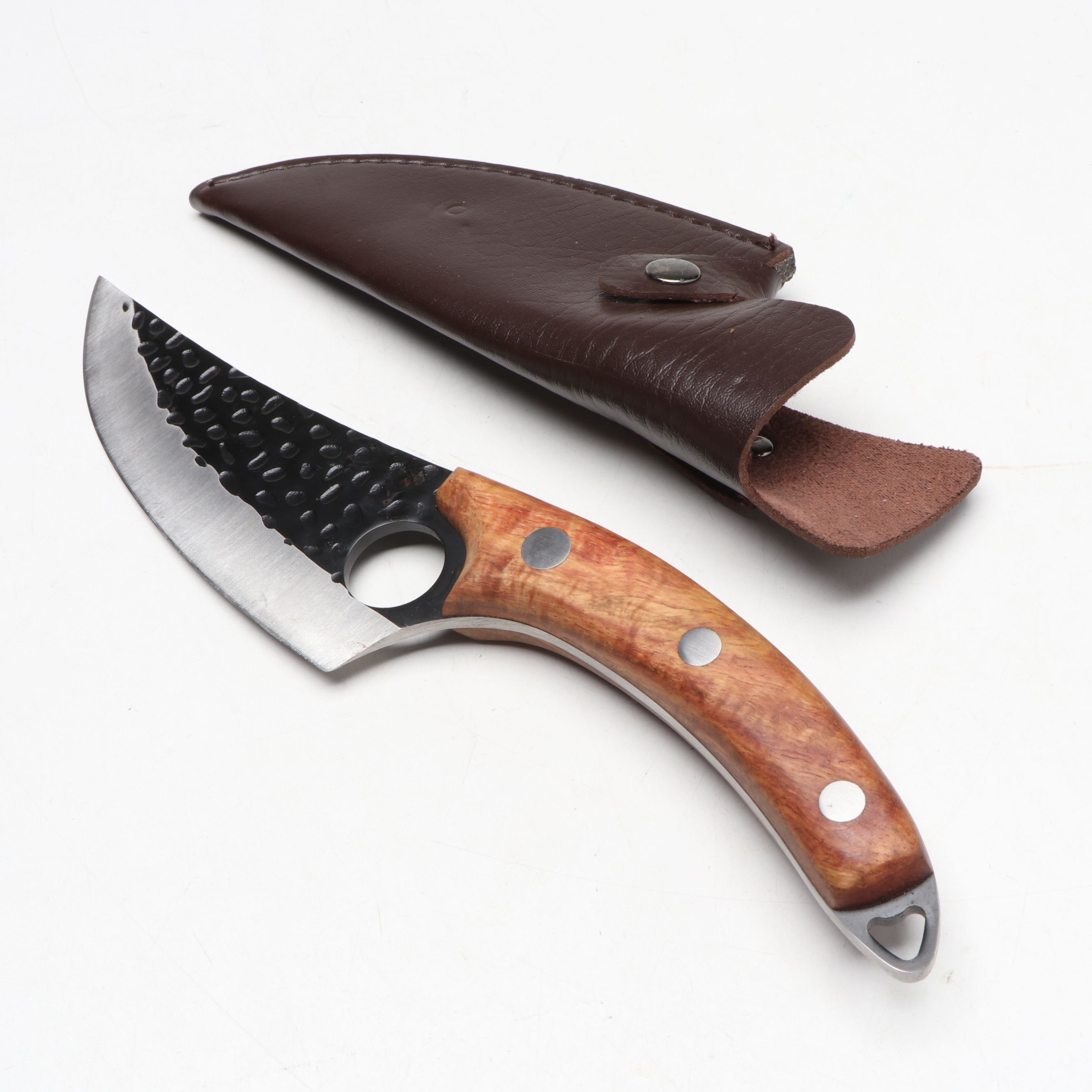 Browning Hatchet with Other Wood Handled Butcher Knives