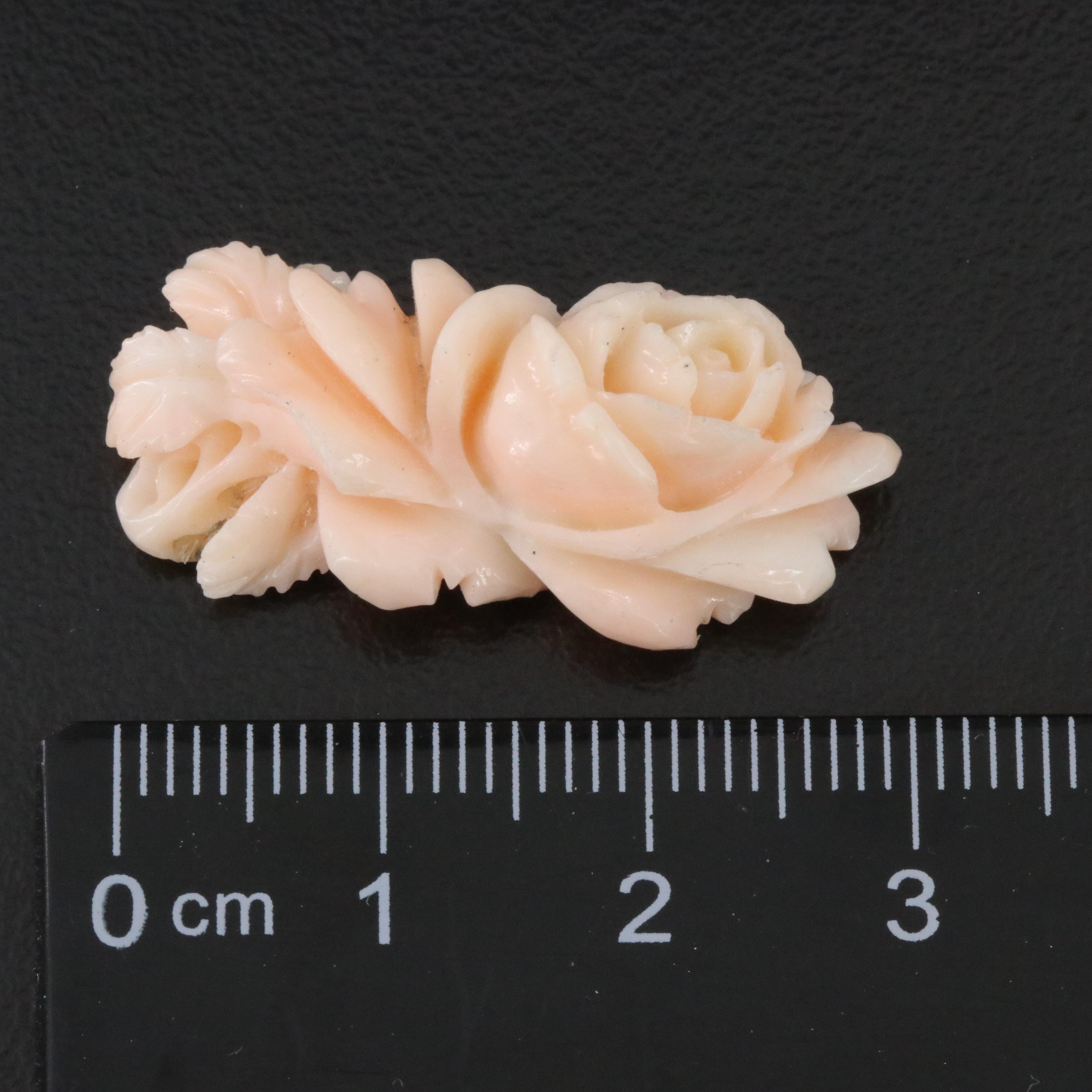 Loose Coral Carvings