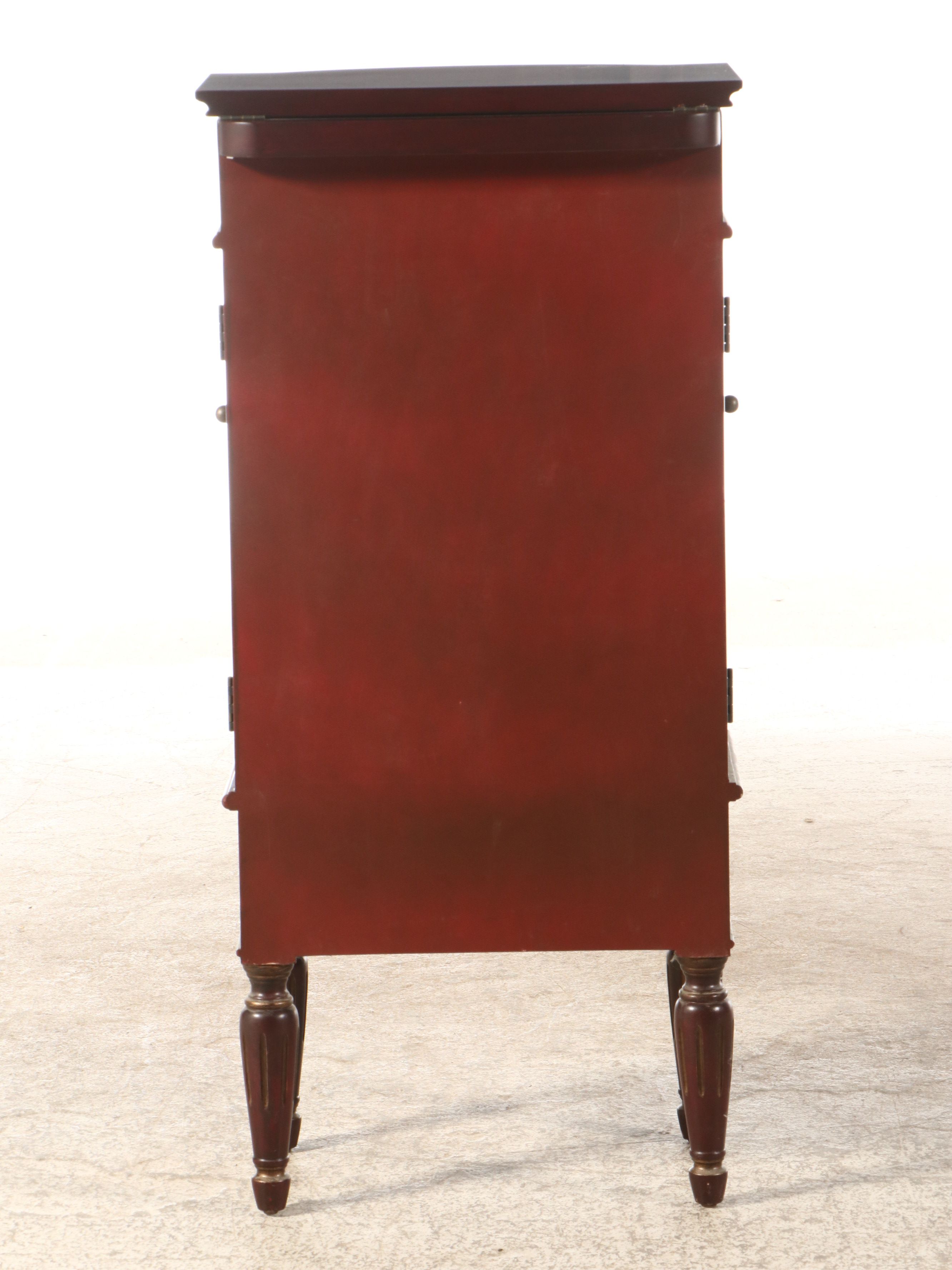 Edwardian Style Decorated Lingerie Chest with Jewelry Storage