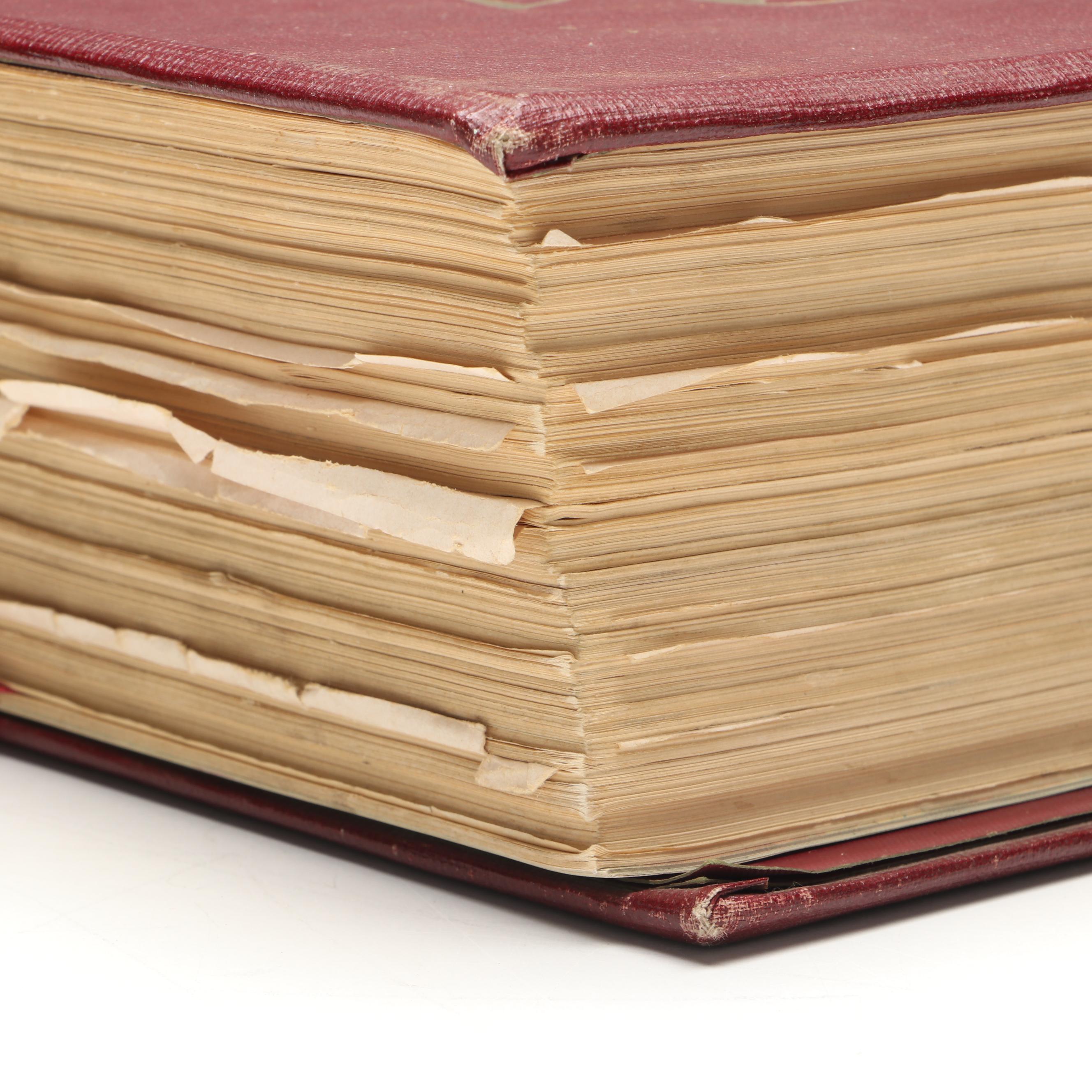 "New American Catholic Edition Holy Bible" Published by J. J. Little & Ives Co.