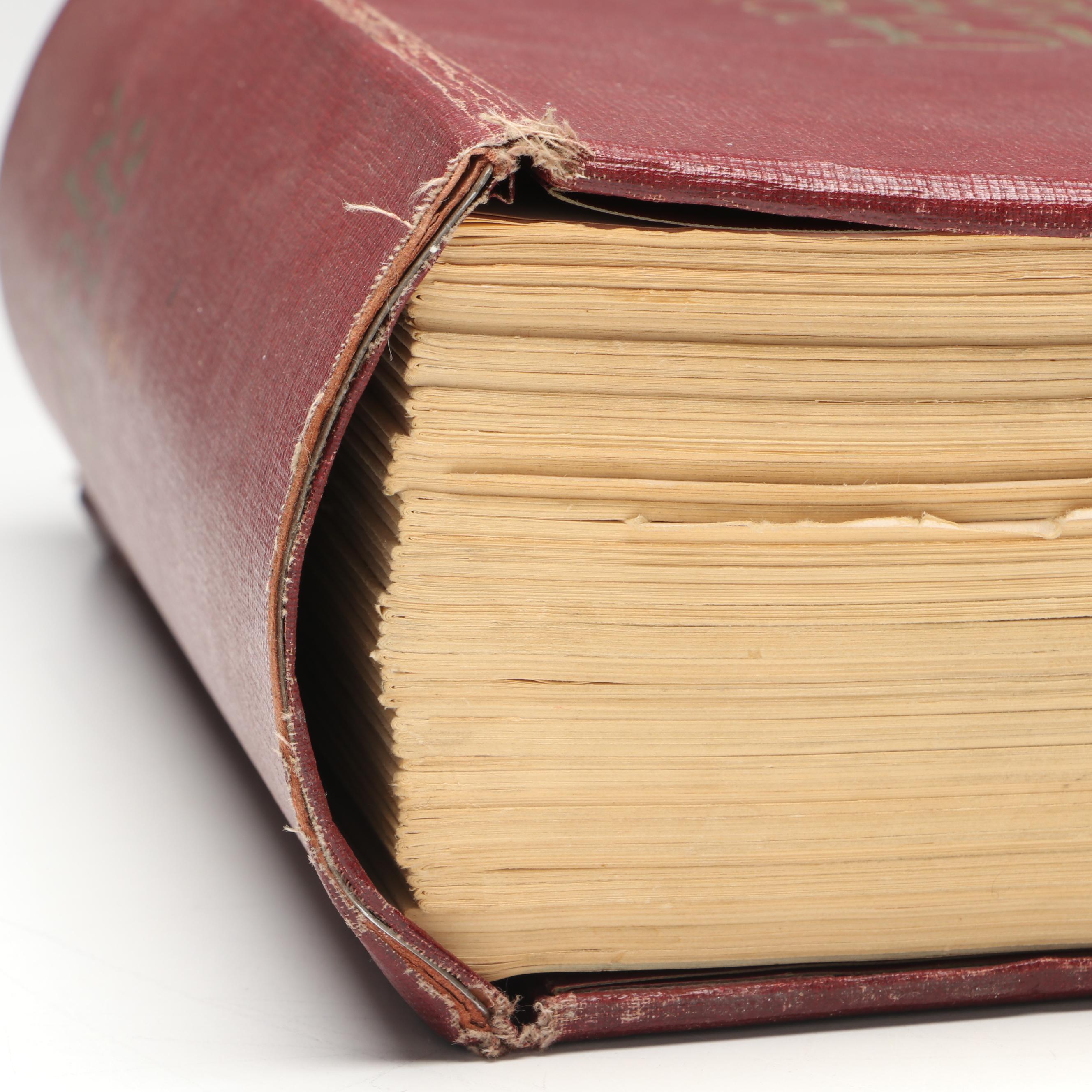 "New American Catholic Edition Holy Bible" Published by J. J. Little & Ives Co.