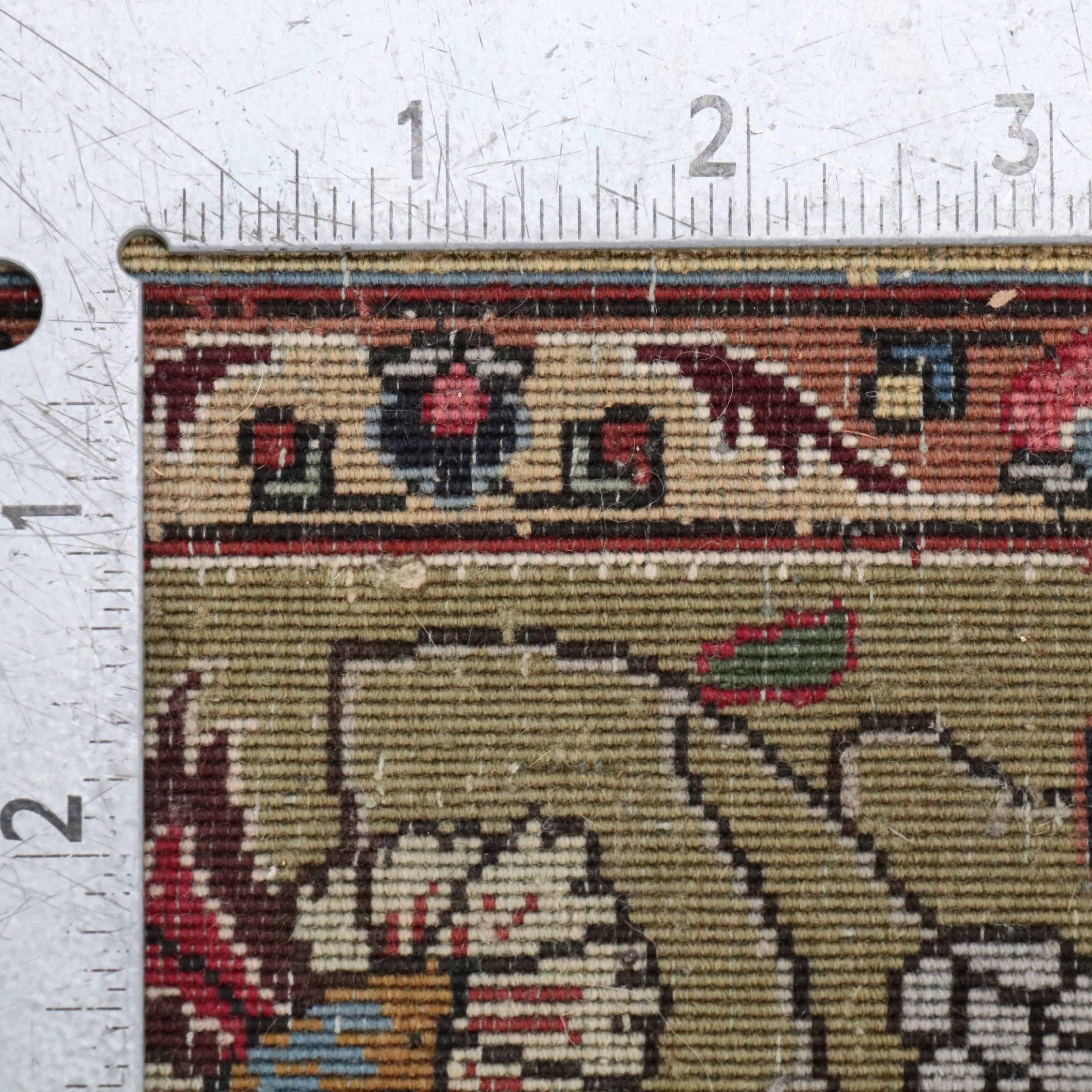 6'5 x 10'2 Hand-Knotted Signed Persian Tabriz Pictorial Area Rug