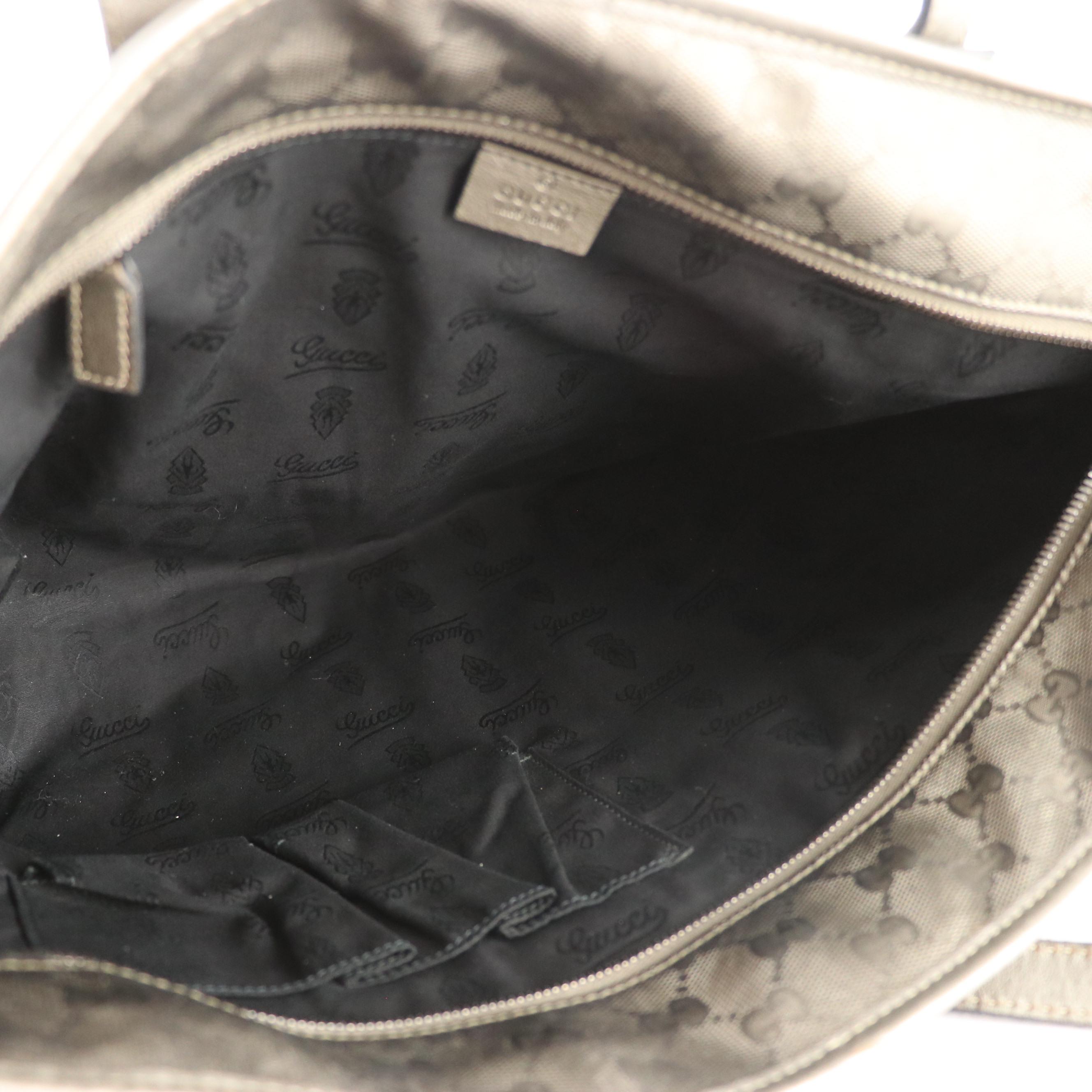 Gucci Large Joy Tote in Imprimé GG Canvas and Leather